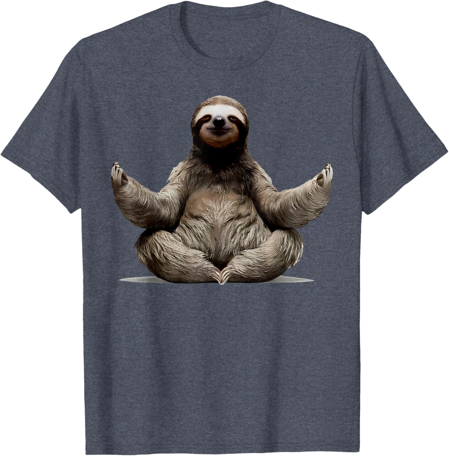 Sloth Yoga Namaste T-Shirt for Men and Women - Zen Buddha Meditation Wear - 2