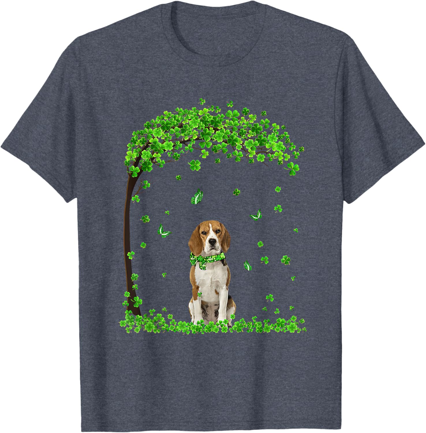 Beagle St Patricks Day Shamrock T-Shirt for Irish Dog Lovers - 10