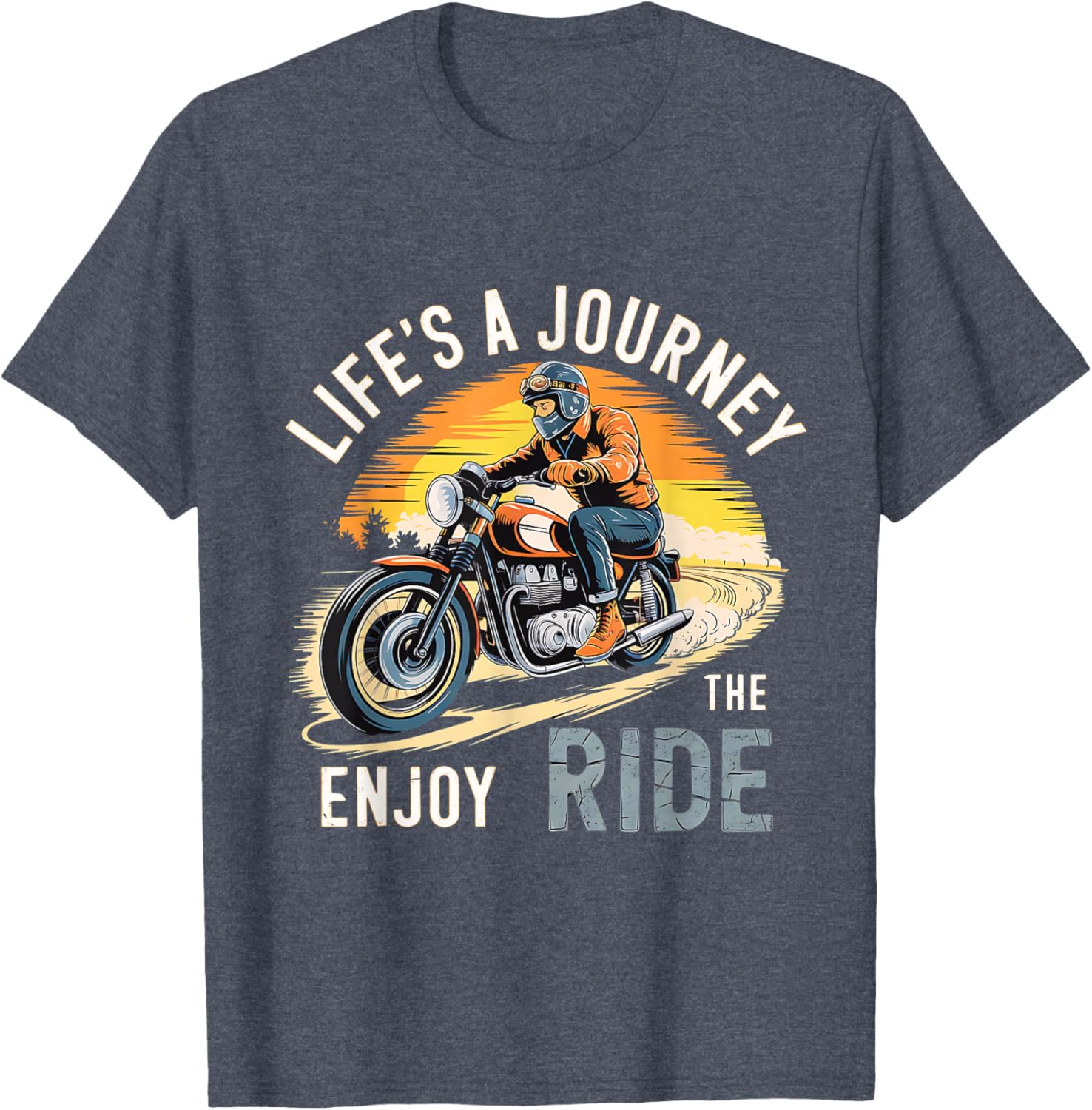 Biker Life Journey Enjoy The Ride T-Shirt for Men, Women, and Kids - 8