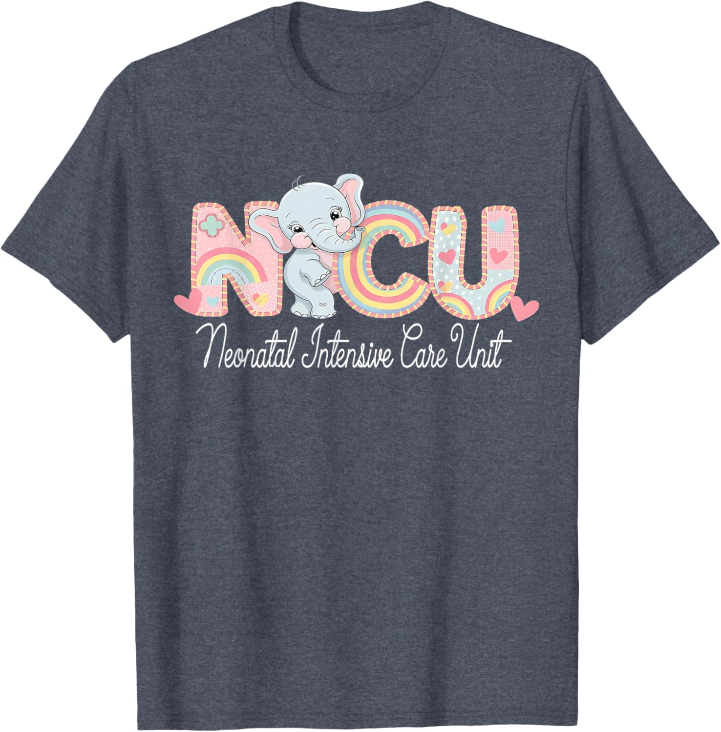Elephant Nurse NICU Team T-Shirt for Neonatal Care RNs - 2