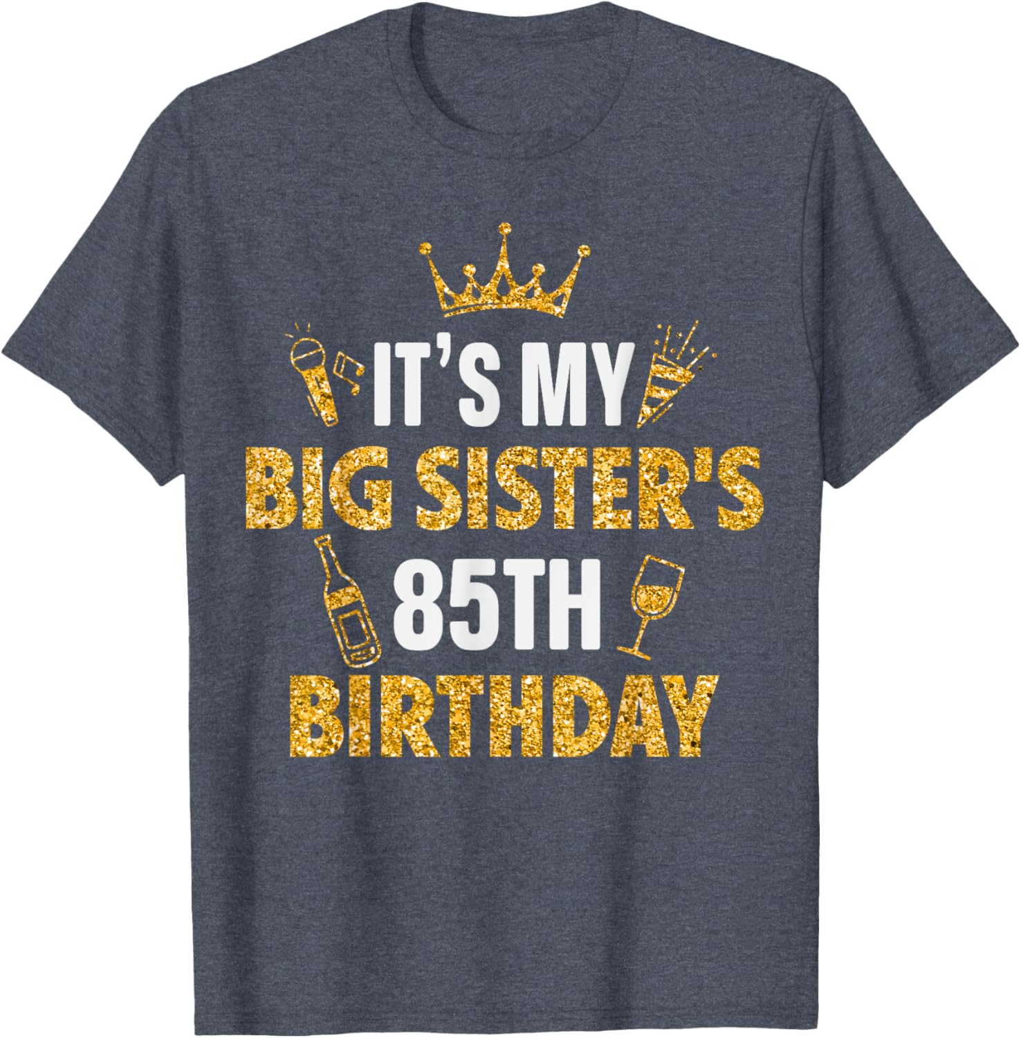 Big Sister's 85th Birthday T-Shirt Retro 1940 Gift for Sister - 1