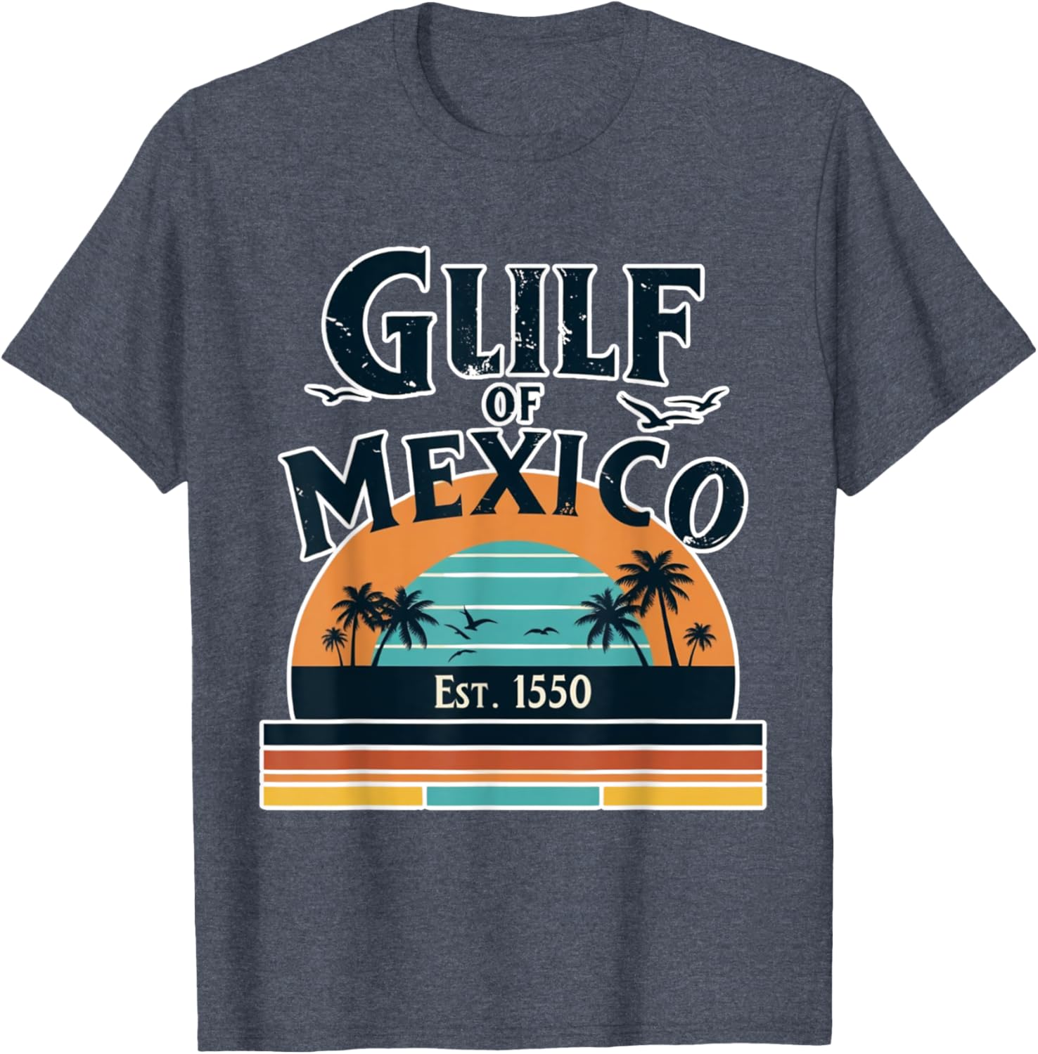 Gulf of Mexico T-Shirt for Beach Lovers - Stylish and Comfortable Wear - 22