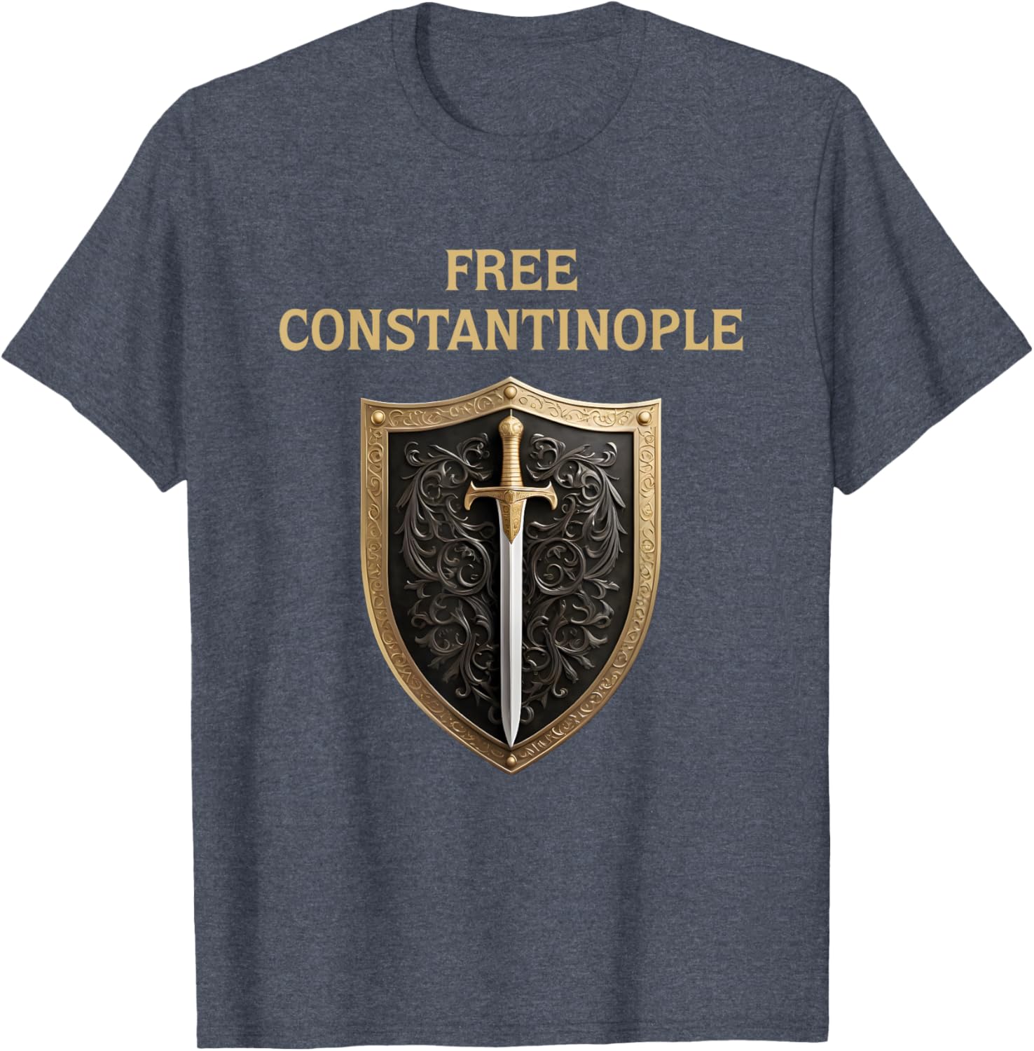 Free Constantinople T-Shirt Celebrating Eastern Roman History and Culture - 8