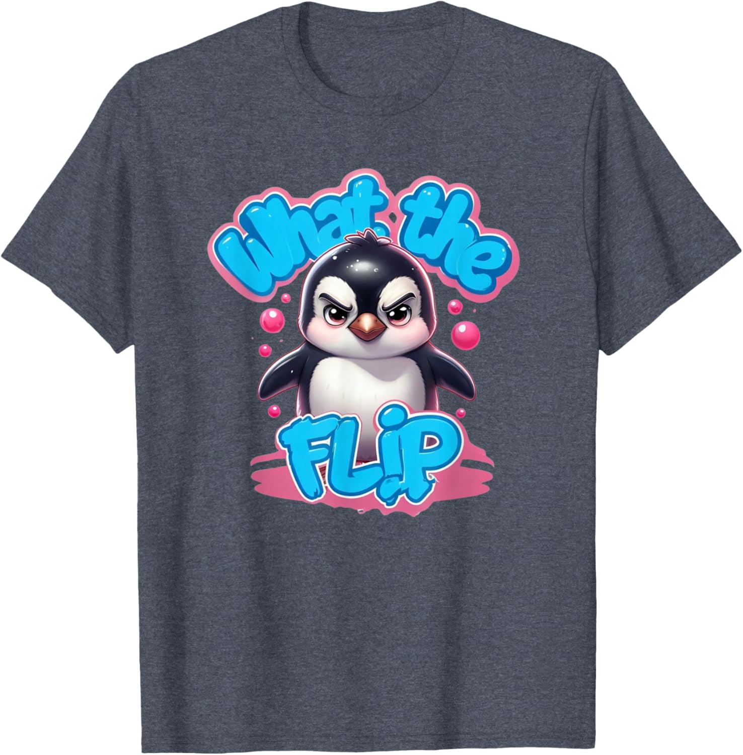 Cute Funny Trendy Aesthetic What The Flip Graphic Tee for Casual Style - 10