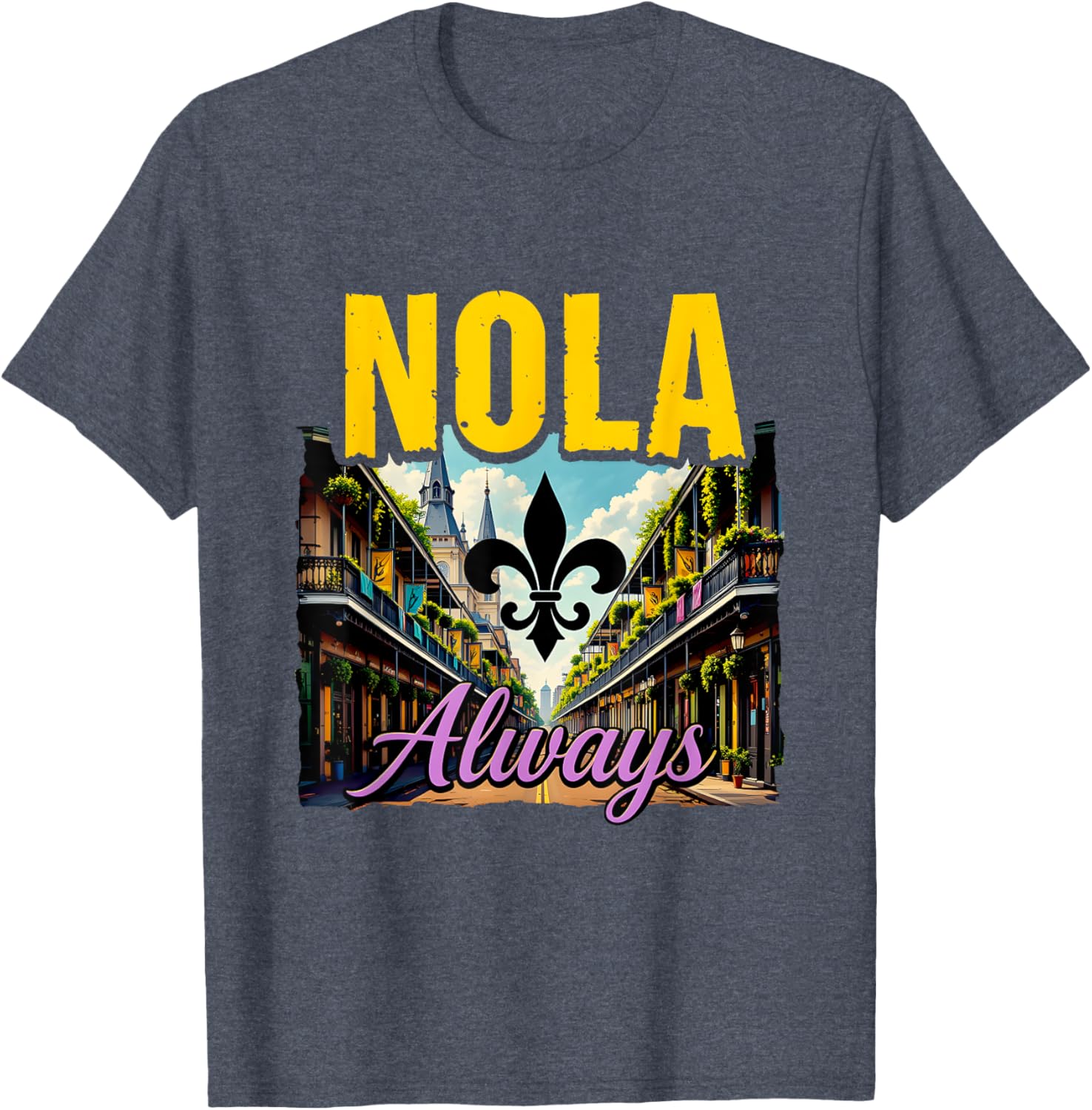 NOLA Never Forget New Orleans Support T-Shirt for Proud Locals - 17