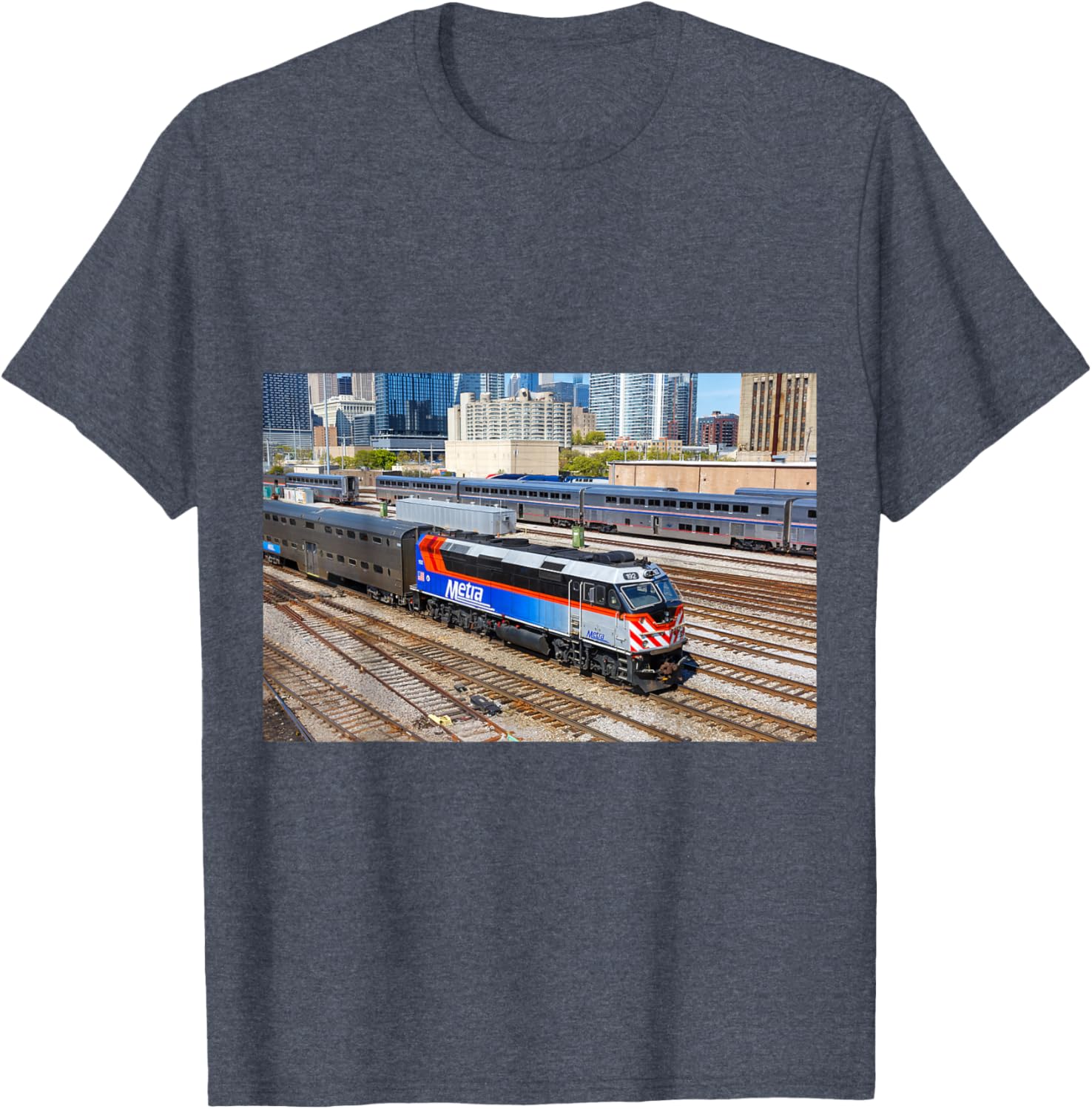 Metra 192 At Union Station T-Shirt Perfect for Commuters and Fans - 11