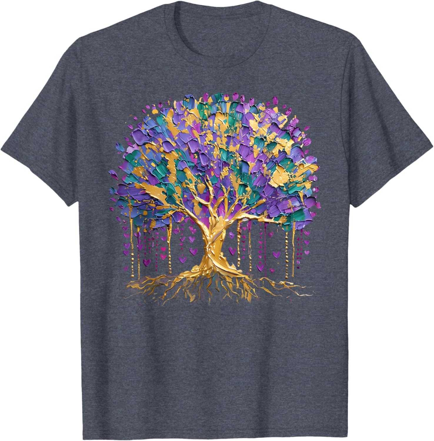 Mardi Gras Bead Tree Festival T-Shirt for Men and Women 2025 - 5