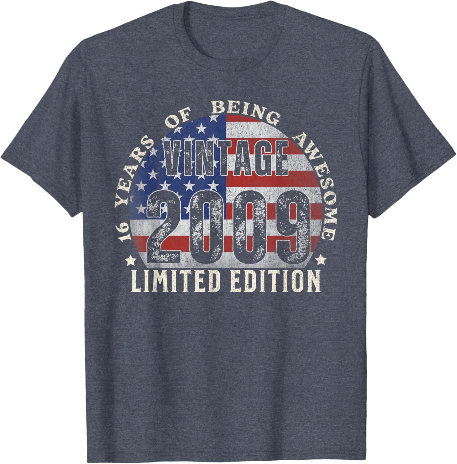 Vintage 2009 Limited Edition 16th Birthday T-Shirt for Unique Gifts - 14
