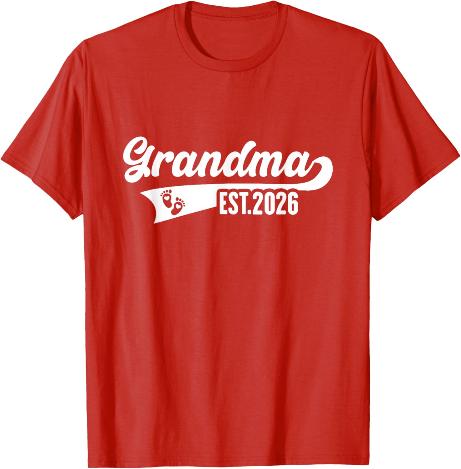 Promoted to Grandma Est 2026 T-Shirt for Excited Grandmas-To-Be - 16