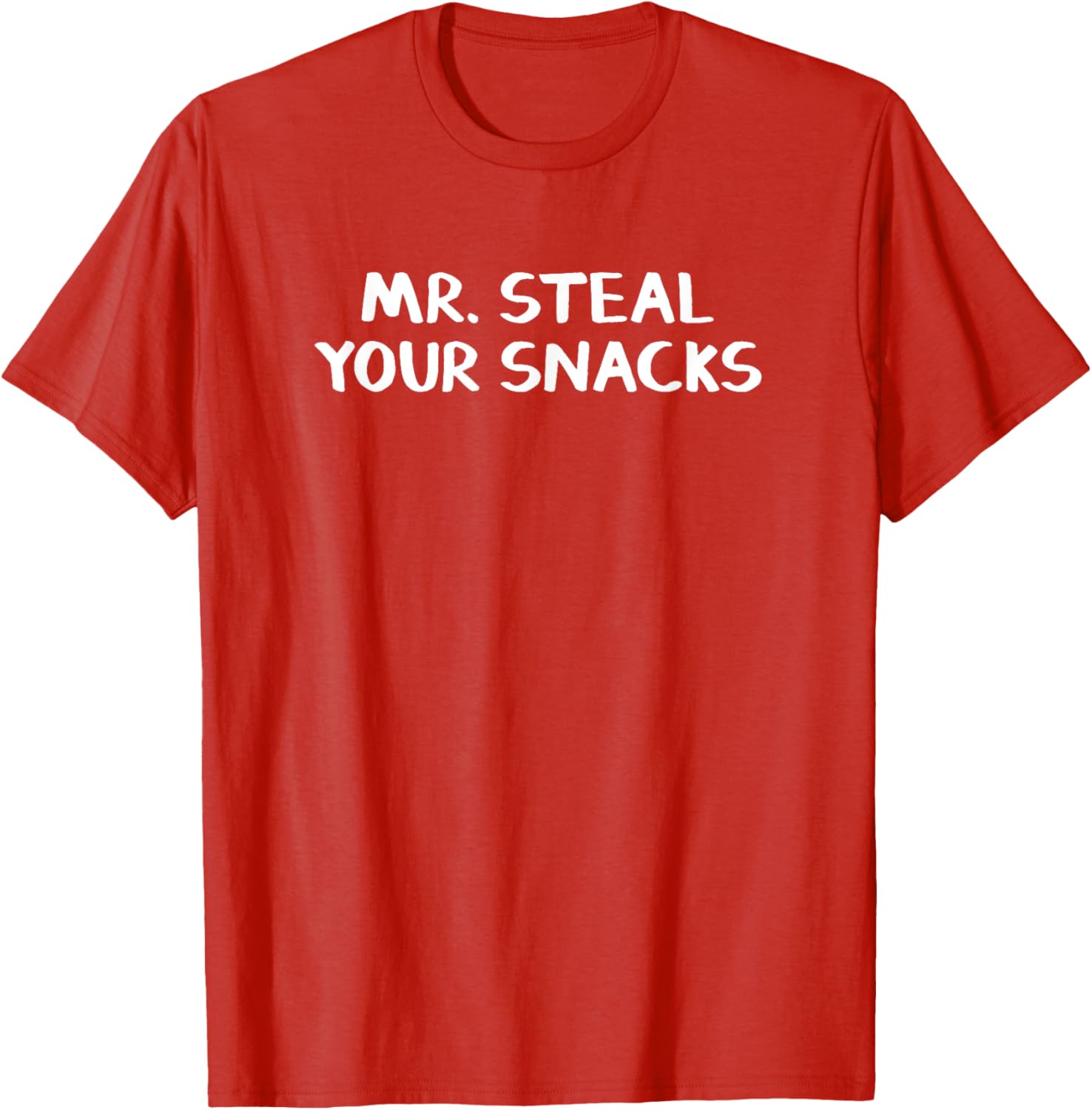 Mr Steal Your Snacks T-Shirt Fun Graphic Tee for Snack Lovers - 7