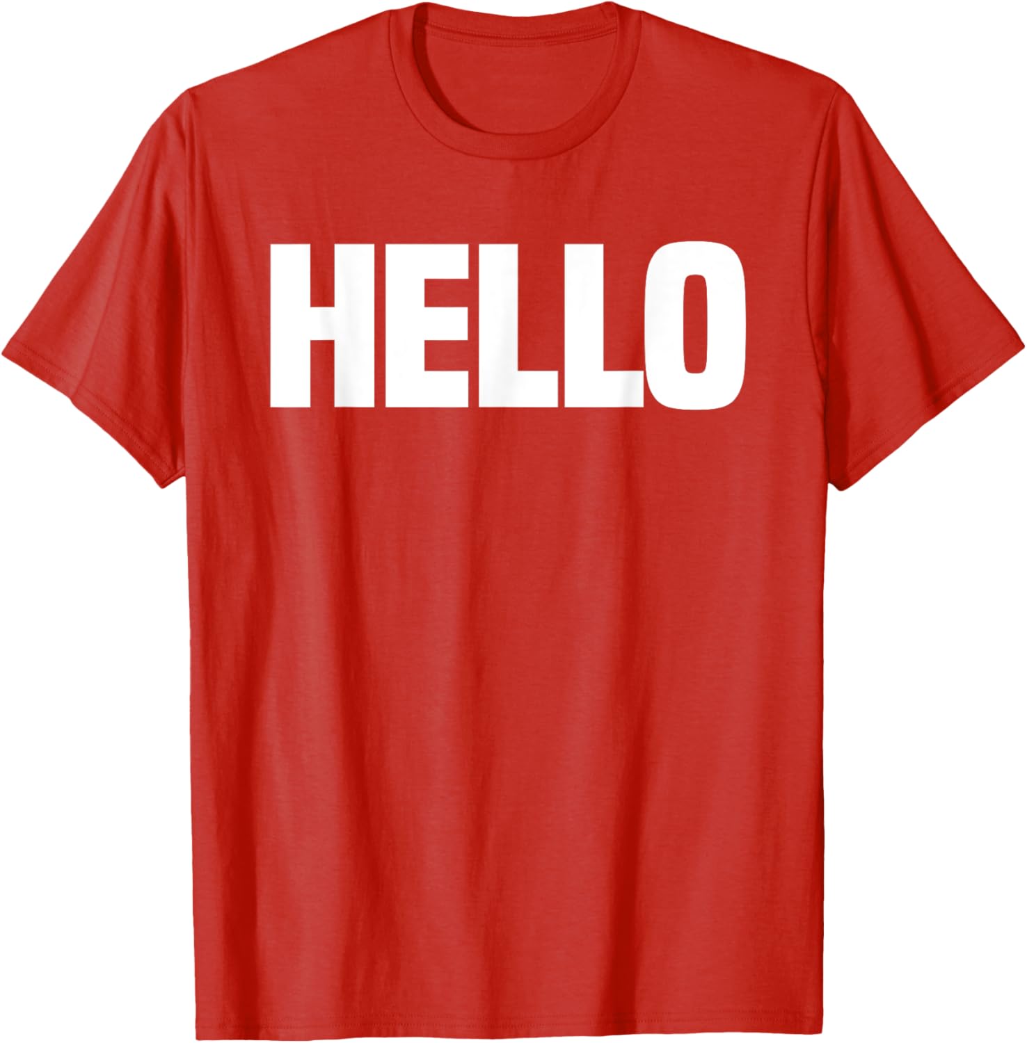 Hello Shirt - Fun and Friendly Greeting T-Shirt for Casual Wear - 14