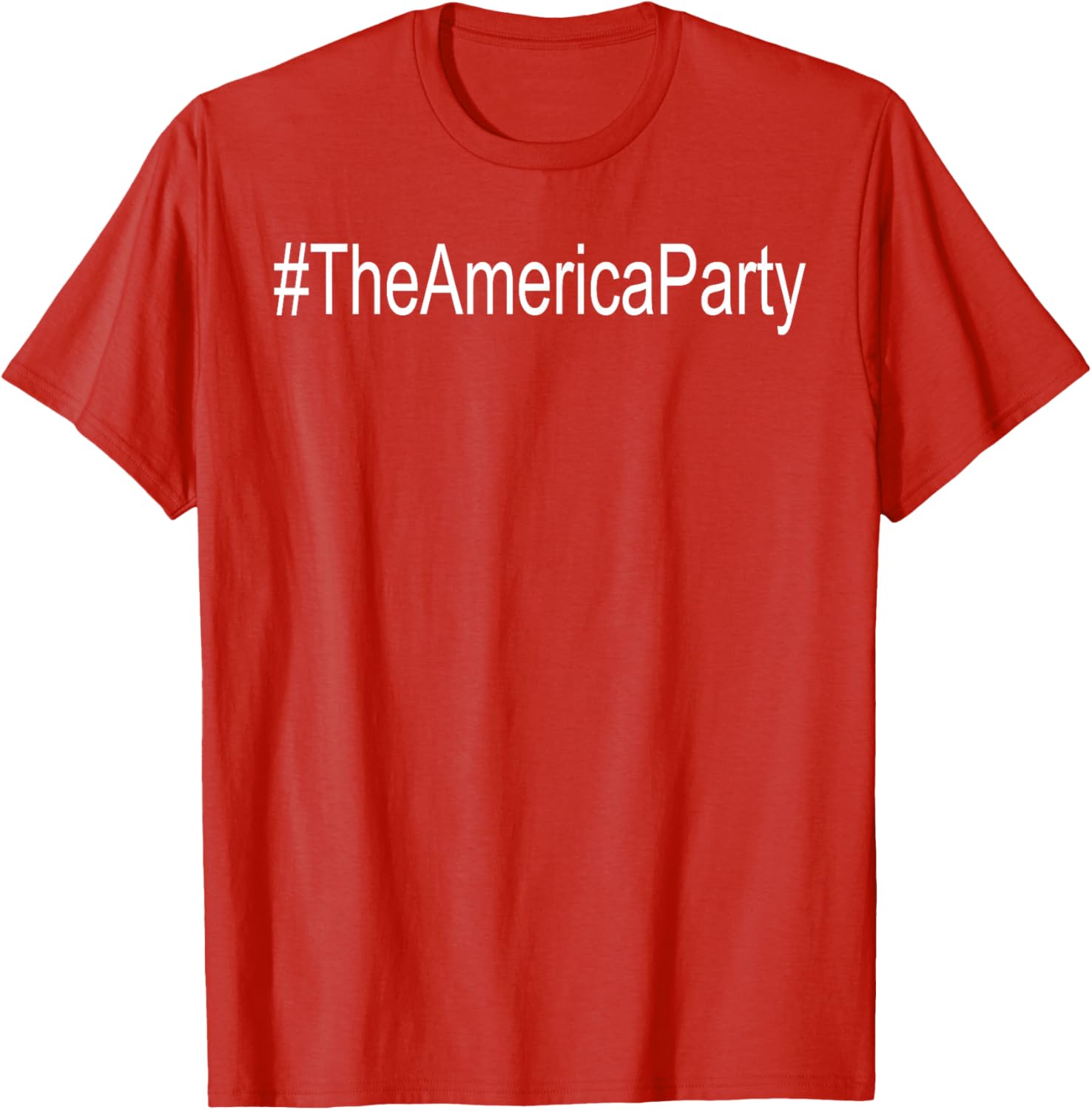Hashtag The America Party T-Shirt for Casual Summer Fun and Style - 6