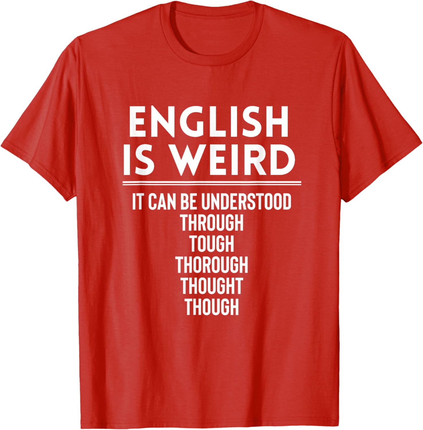 Funny Grammar T-Shirt for English Teachers - Perfect Back to School Gift - 5