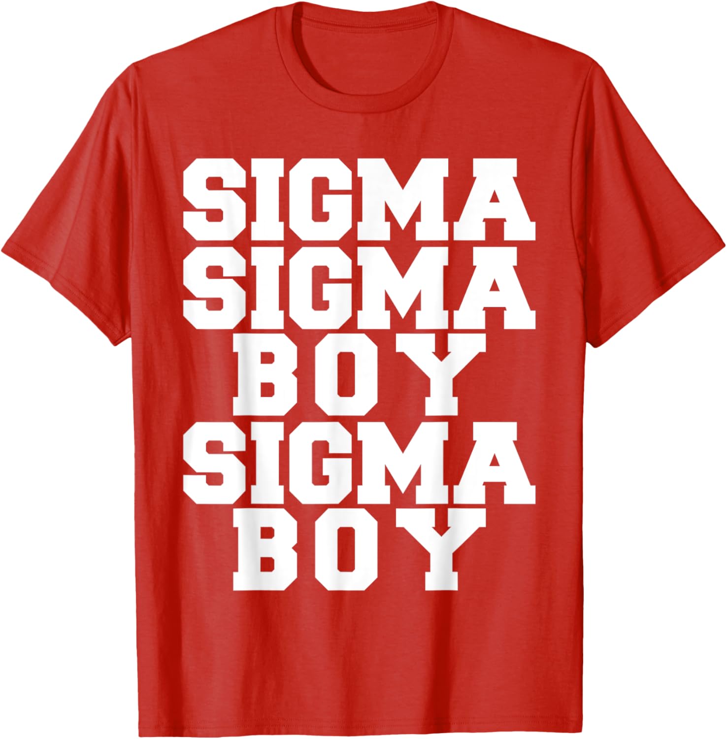 Sigma Boy Motivational T-Shirt for Strong Sigma Males - Trendy Design - 13