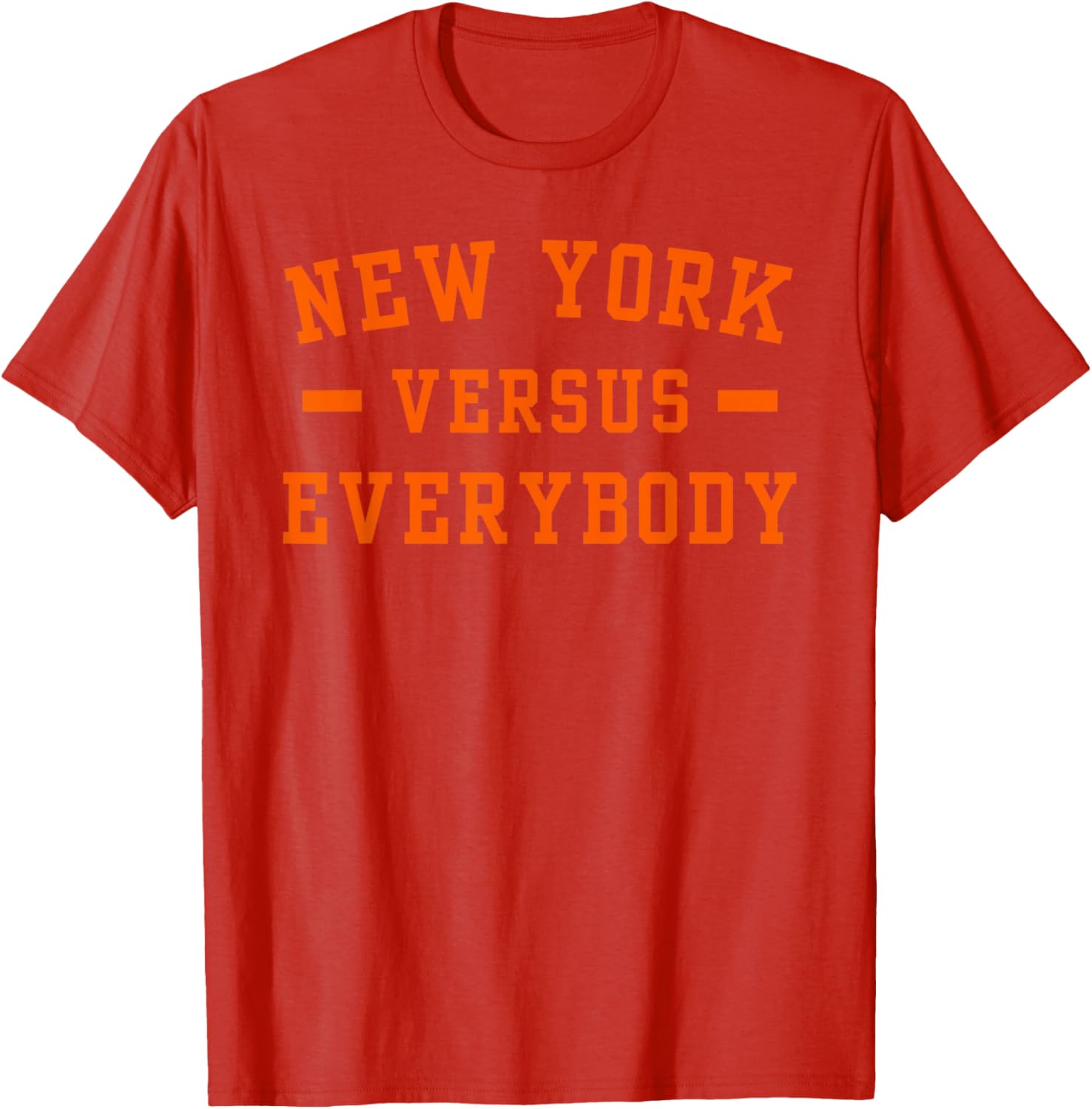 New York Versus Everybody T-Shirt for Men and Women – Stylish Apparel - 6