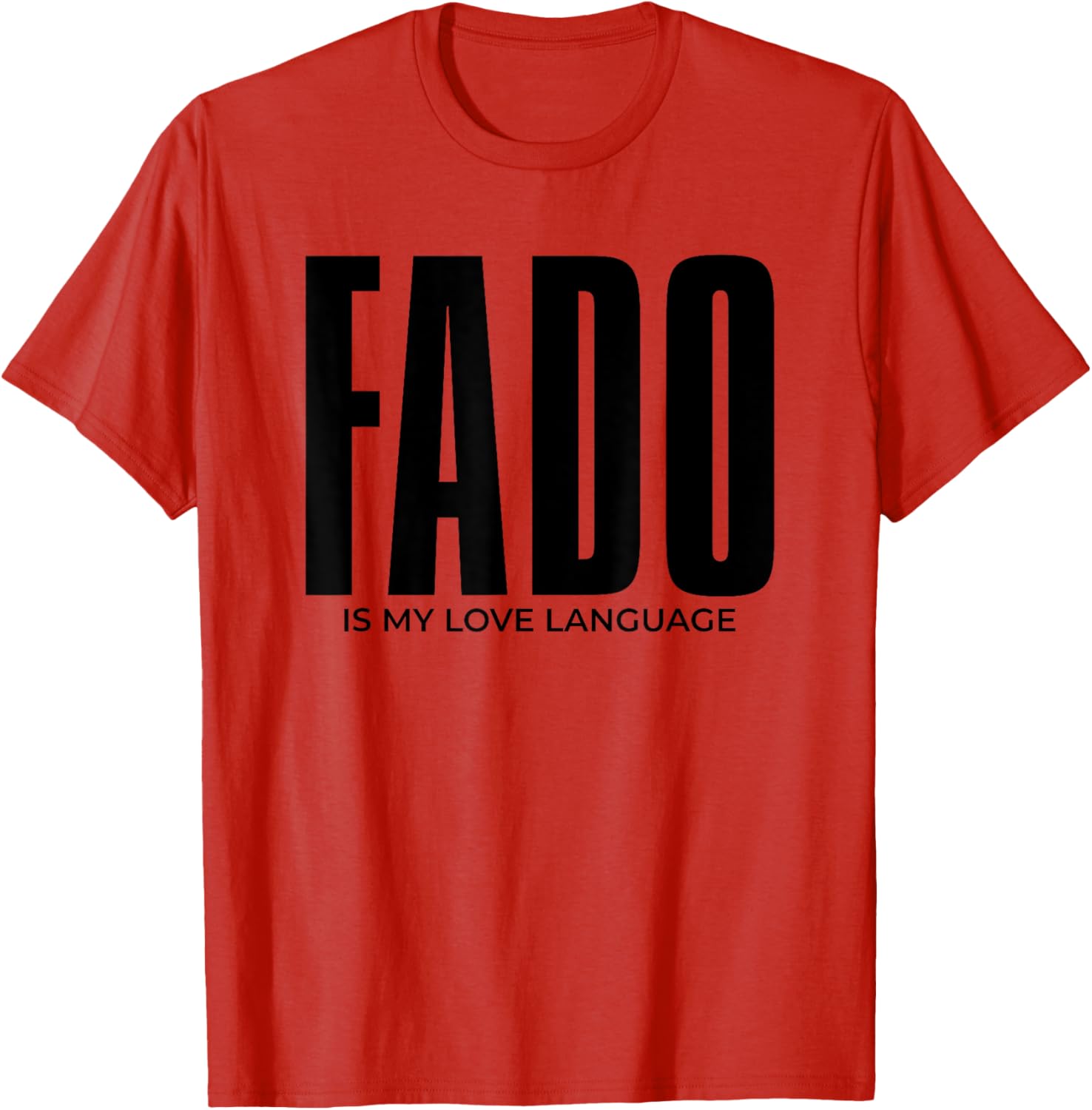 Fado Is My Love Language Portuguese Music T-Shirt for Music Lovers - 3