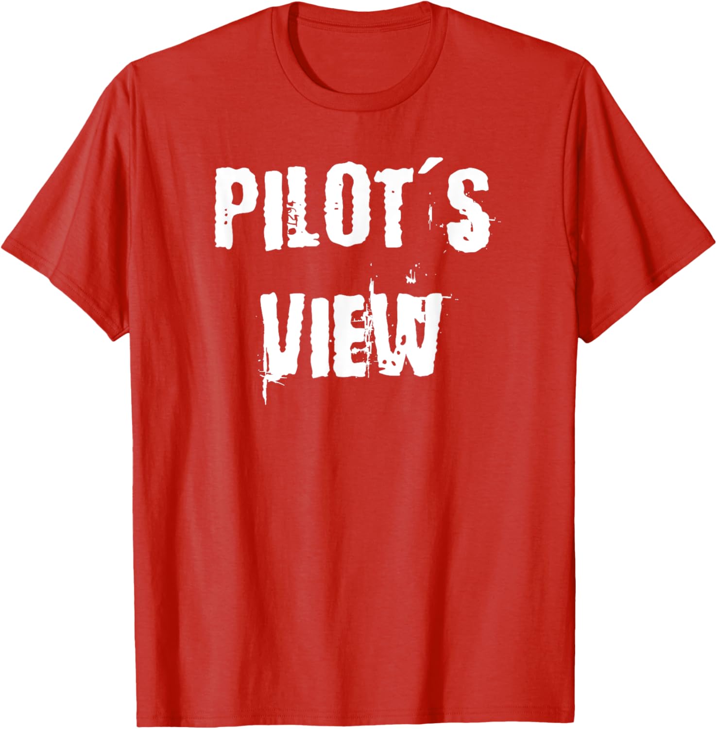 Pilot's View T-Shirt for Aviation Lovers - Stylish and Comfortable Tee - 1