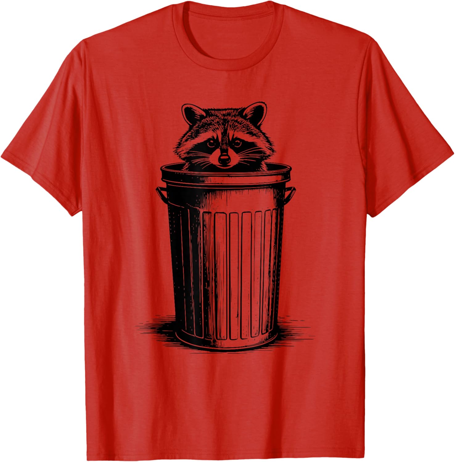 Raccoon Astronaut Suit Trash Panda T-Shirt Fun Space-Themed Apparel - 3