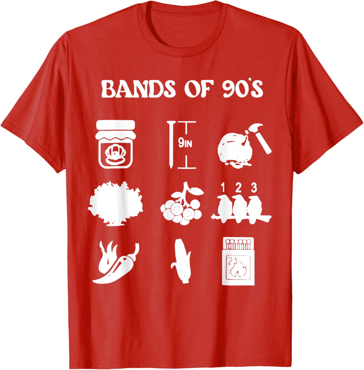 Retro 1990s Bands T-Shirt for 90s Music Lovers - Stylish Vintage Apparel - 13