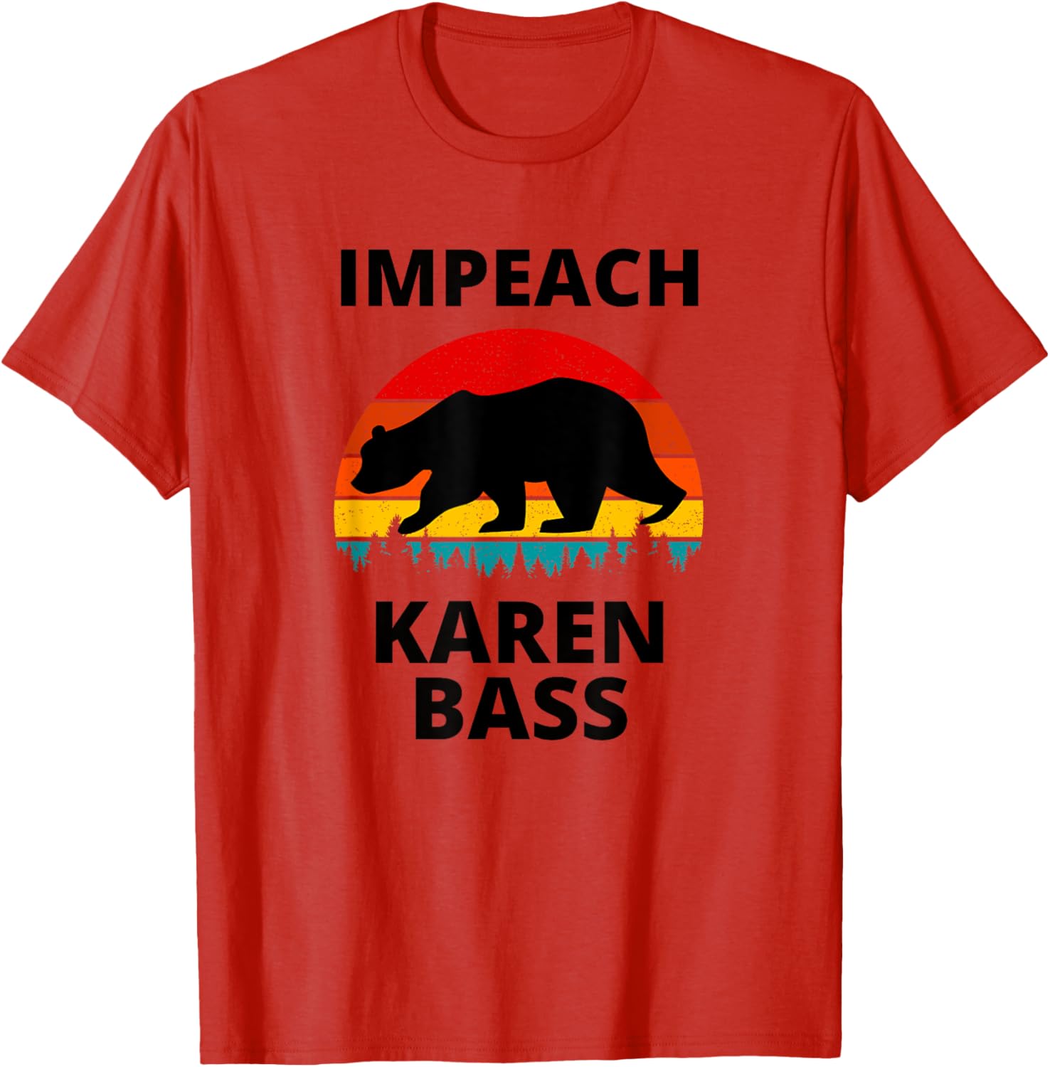 Impeach Karen Bass T-Shirt for Supporters of LA Mayor Accountability - 10