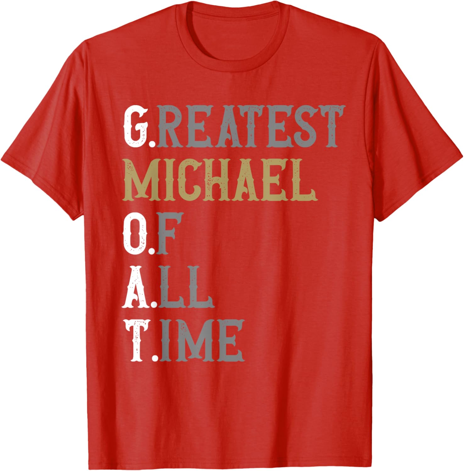 Greatest Michael of All Time T-Shirt for Fans of Basketball Legends - 6