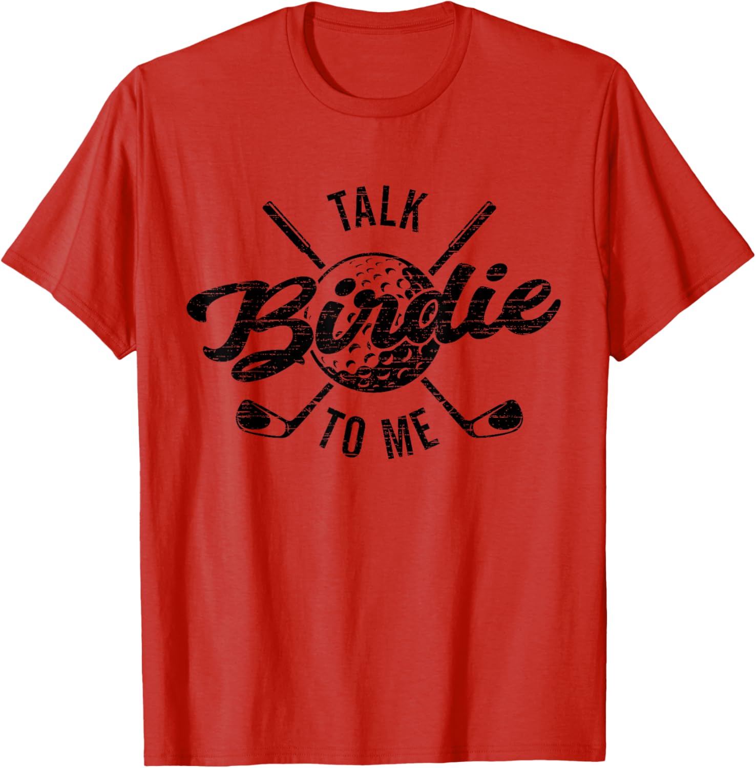 Funny Golf T-Shirt Talk Birdie To Me for Dad and Golf Lovers - 4