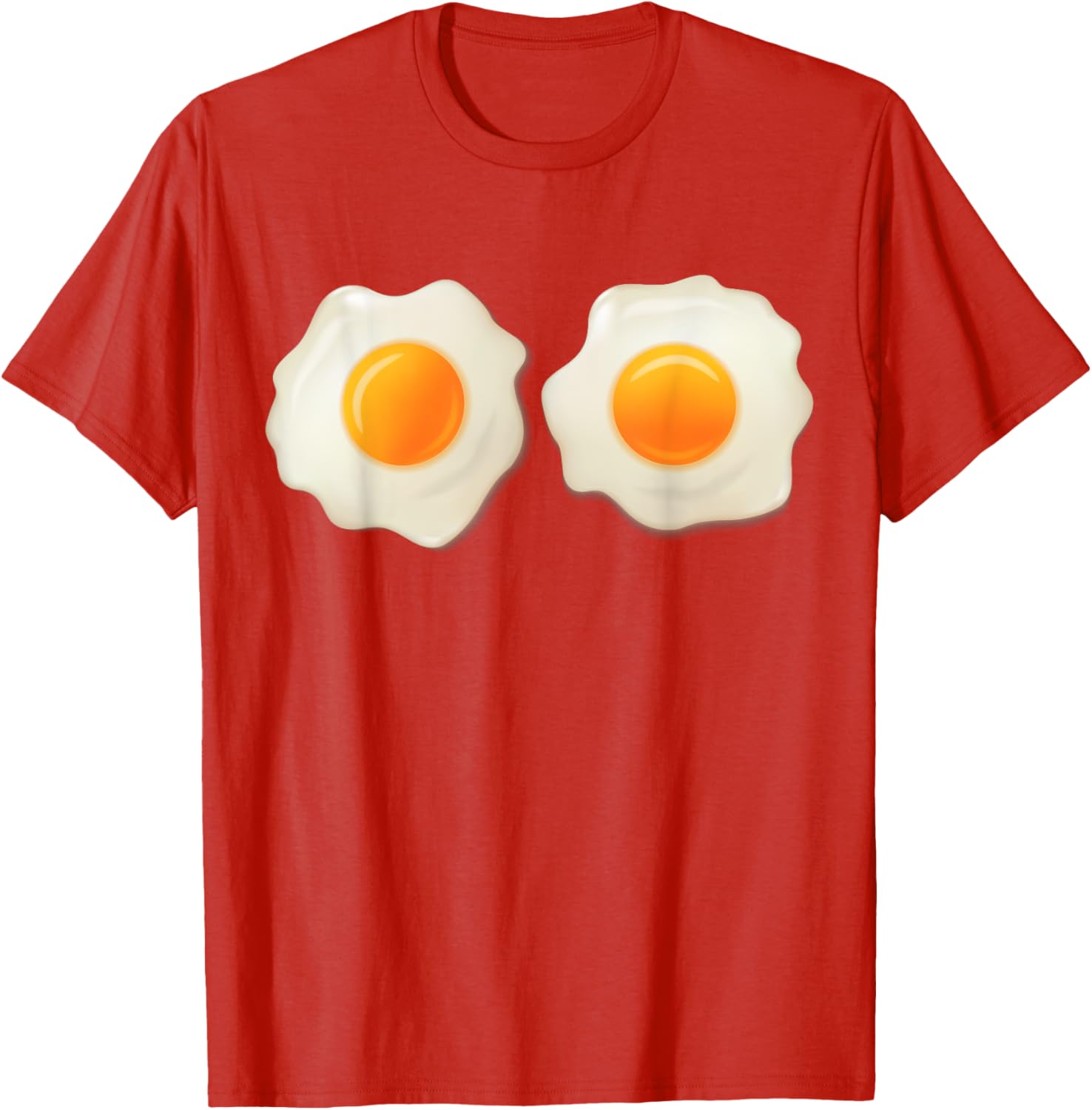 Double Fried Eggs Sunny Side Up T-Shirt for Food Lovers and Fun Apparel - 20