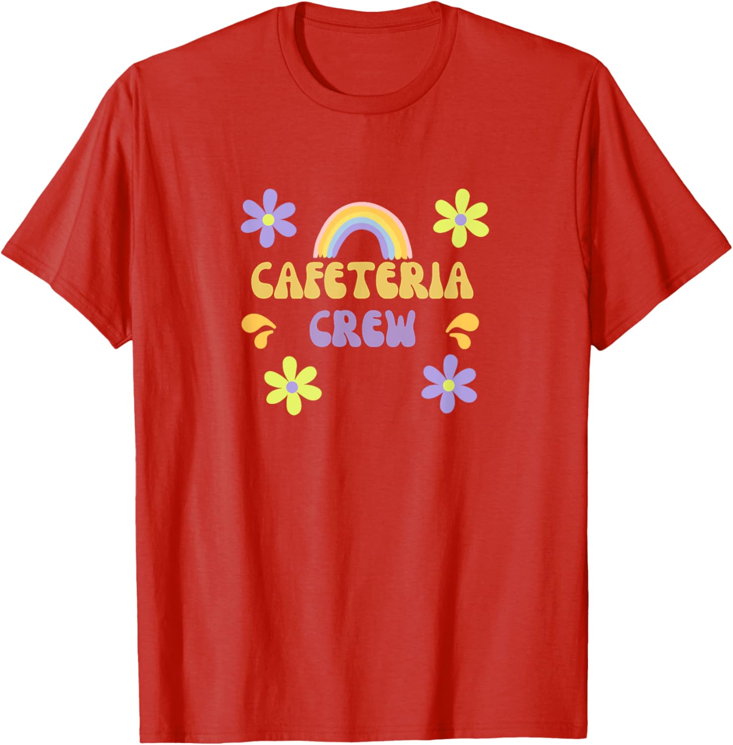 Cafeteria Crew Lunch Lady T-Shirt for School Staff - Fun & Comfy Apparel - 14