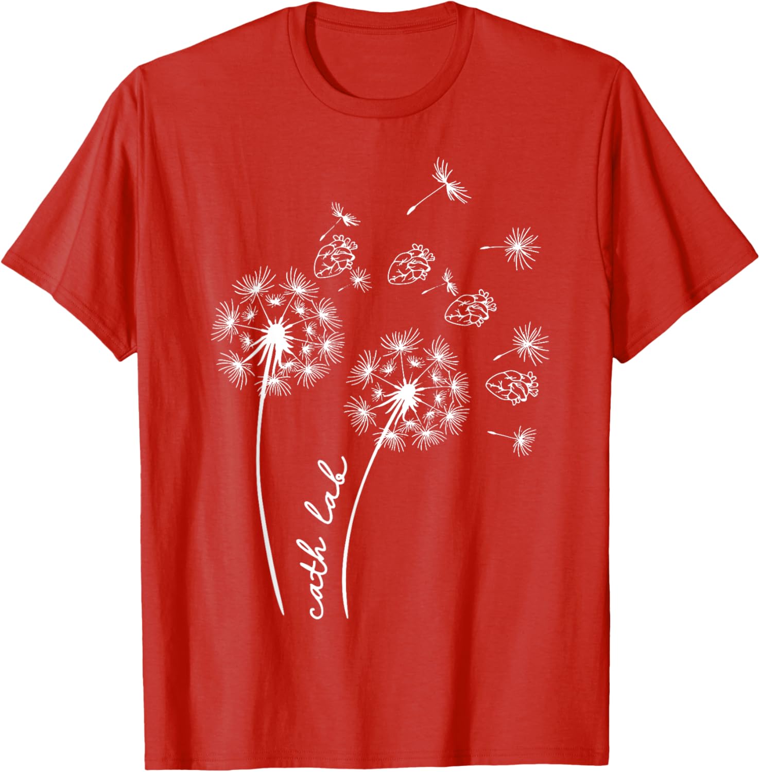 Dandelion Cardiac Nurse T-Shirt for CVICU Cardiologists & Nurses - 2