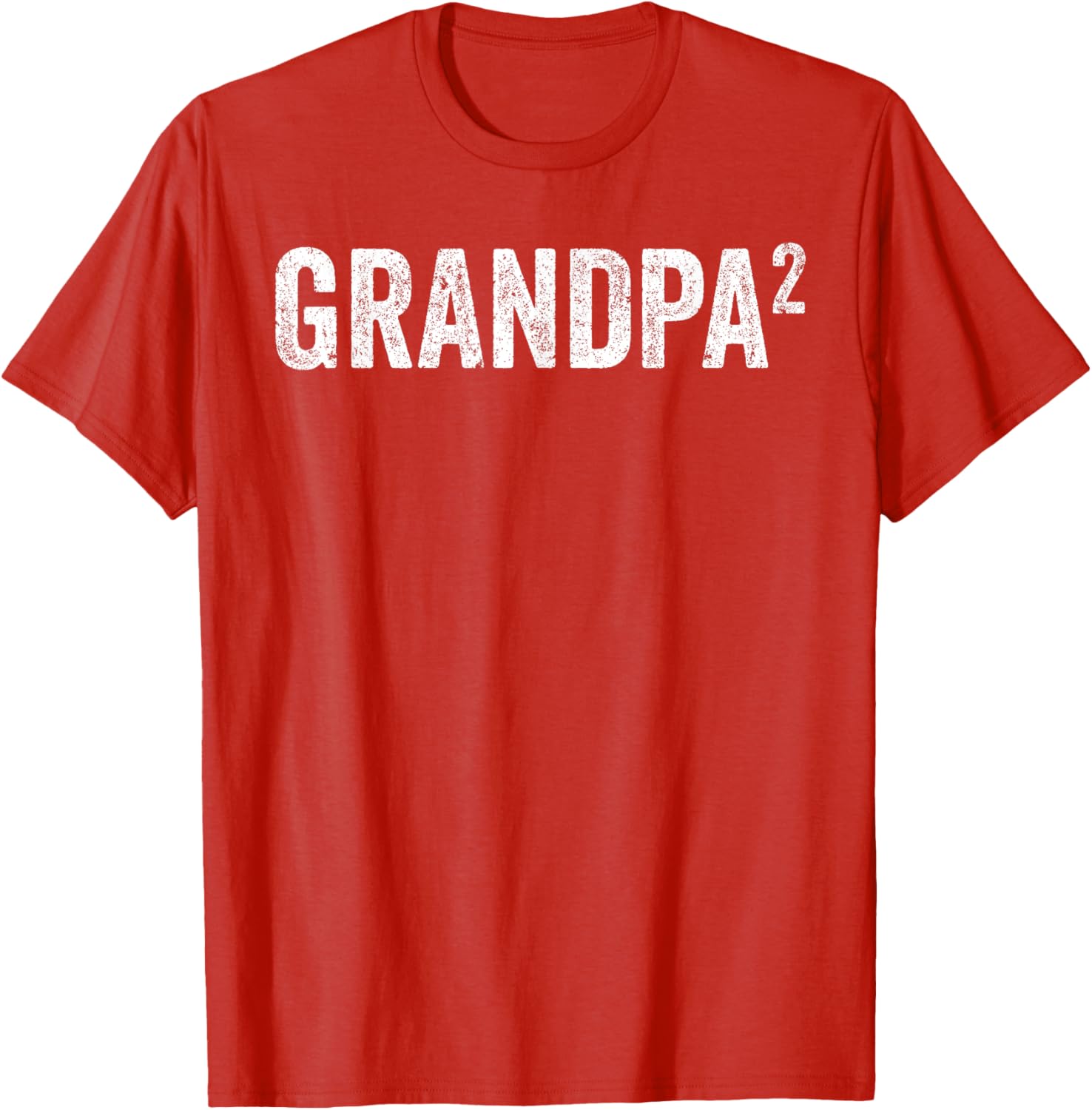 Cute Grandpa of Two Grandkids T-Shirt for Father's Day Gift - 2