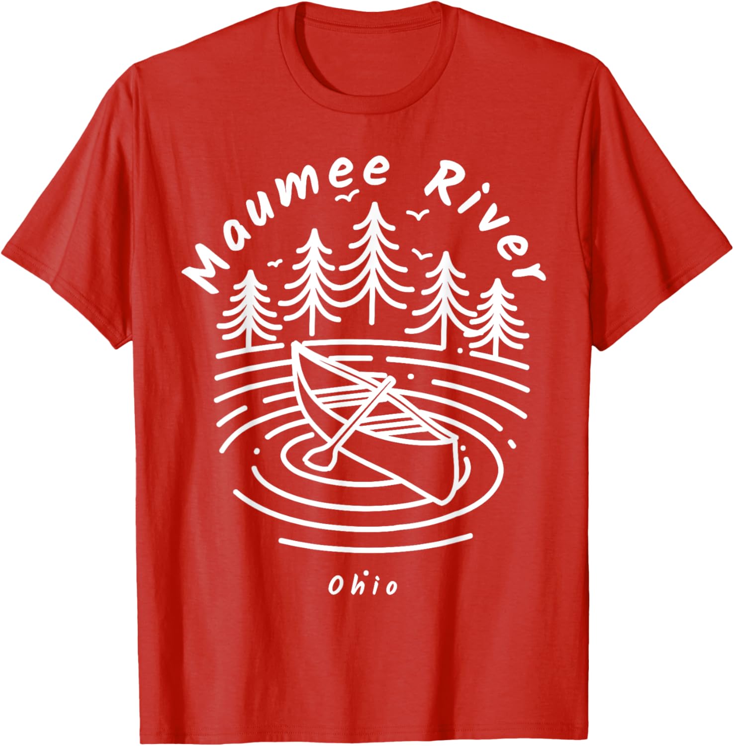 Maumee River Ohio T-Shirt for Nature Lovers and Outdoor Enthusiasts - 5
