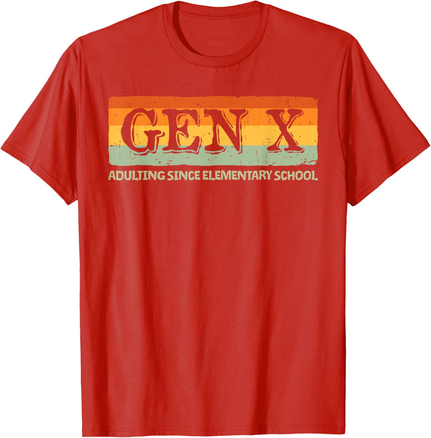 Gen X Adulting Since Elementary School T-Shirt for Nostalgic Style - 9