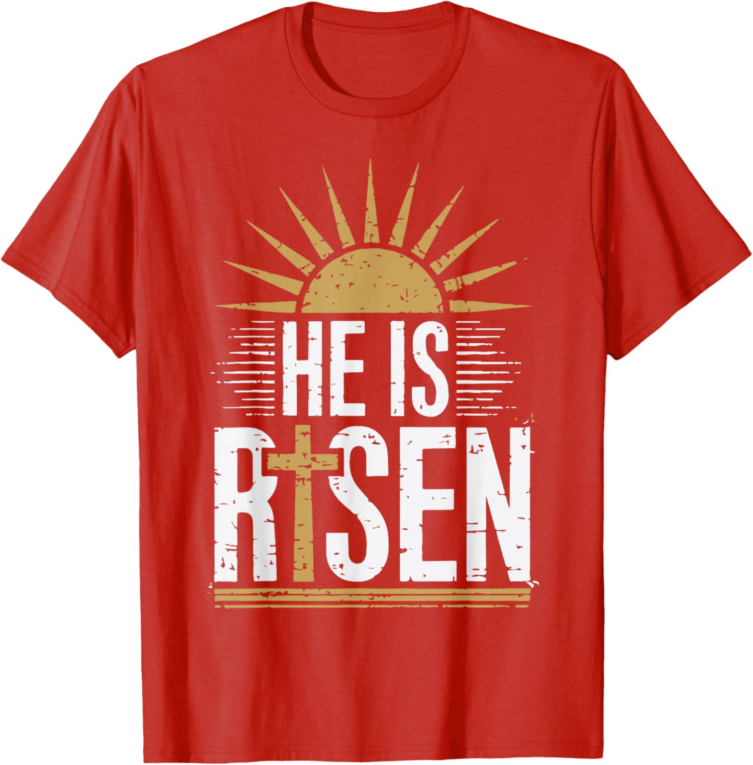 He Is Risen Funny Easter T-Shirt for Men, Women, and Toddlers - 20