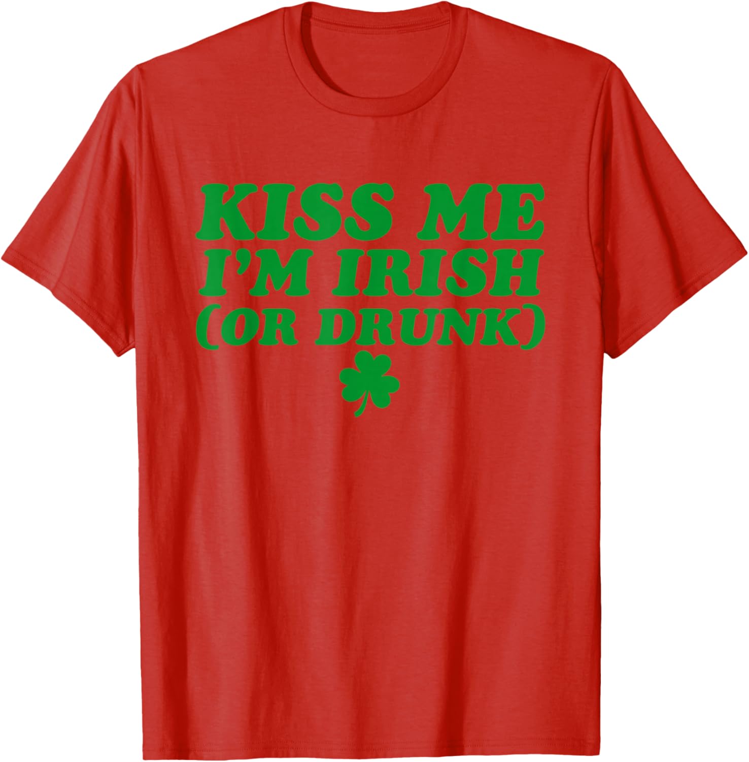 Funny Kiss Me I'm Irish Drinking Beer T-Shirt for St. Patrick's Day - 22