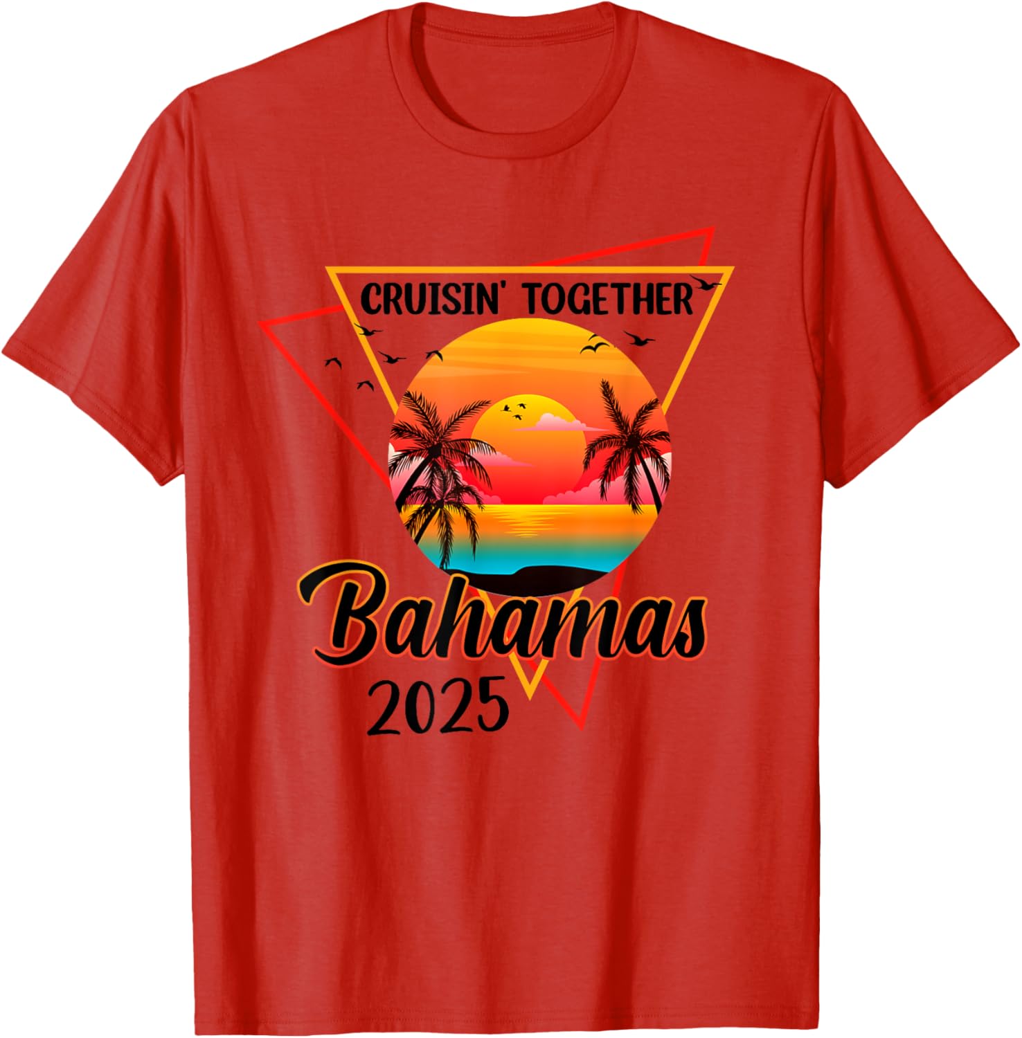 Cruisin Together Bahamas 2025 Family Vacation T-Shirt for Fun Memories - 14