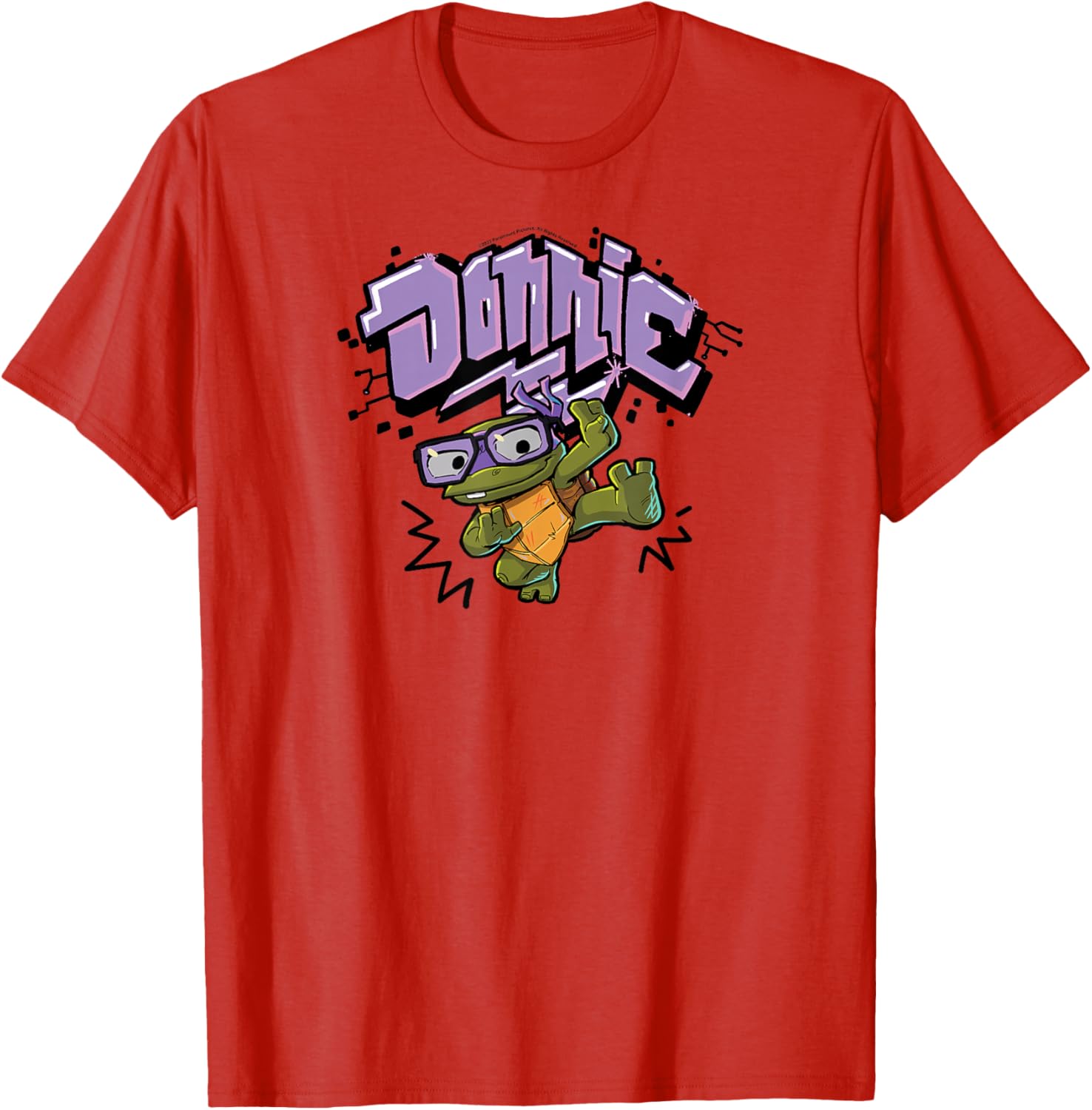 Adorable Teenage Mutant Ninja Turtles Baby Donnie T-Shirt for Kids - 17