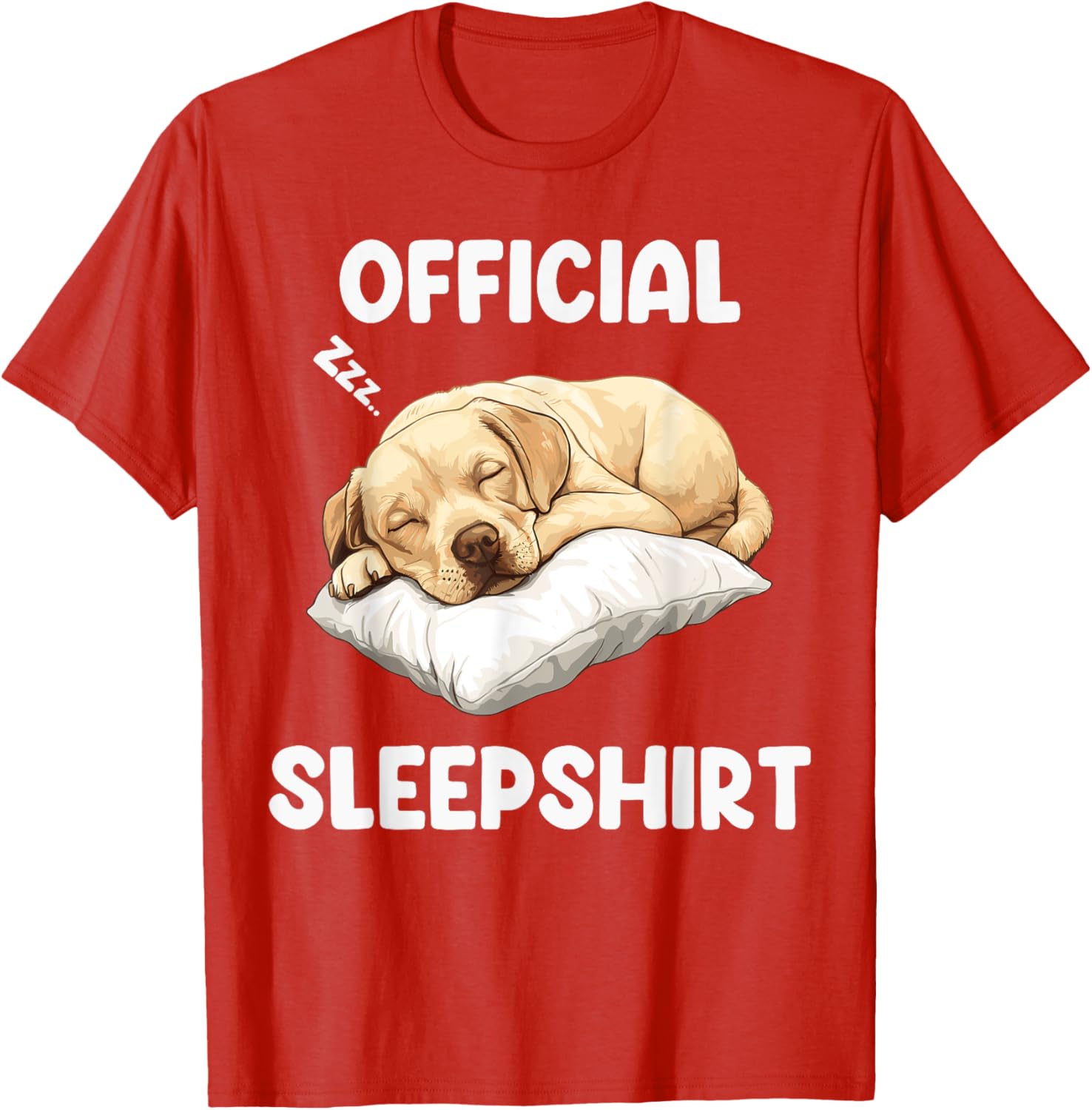 Funny Labrador Sleepshirt for Dog Lovers Comfortable Sleepwear T-Shirt - 7