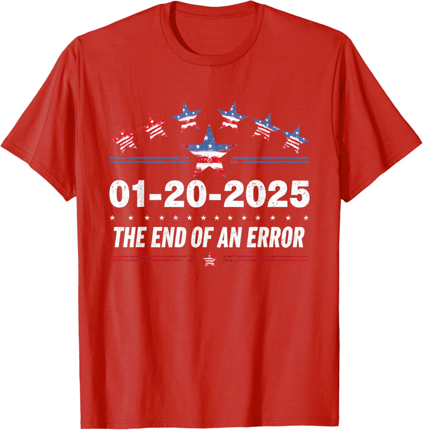 Patriotic Change 2025 Graphic Tee for Adults - Classic Fit, Crew Neck - 1