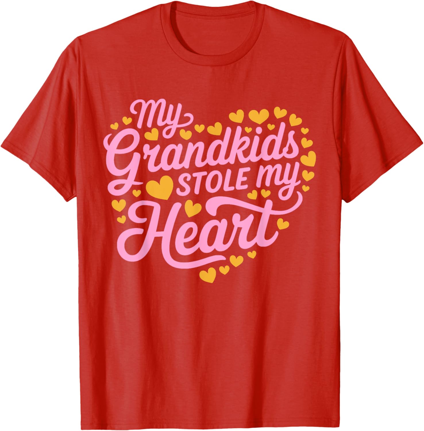 My Grandkids Stole My Heart T-Shirt for Grandma and Nana Lovers - 2