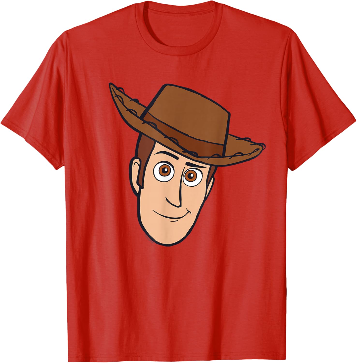 Disney Pixar Toy Story Sheriff Woody Big Face T-Shirt for Kids and Adults - 26