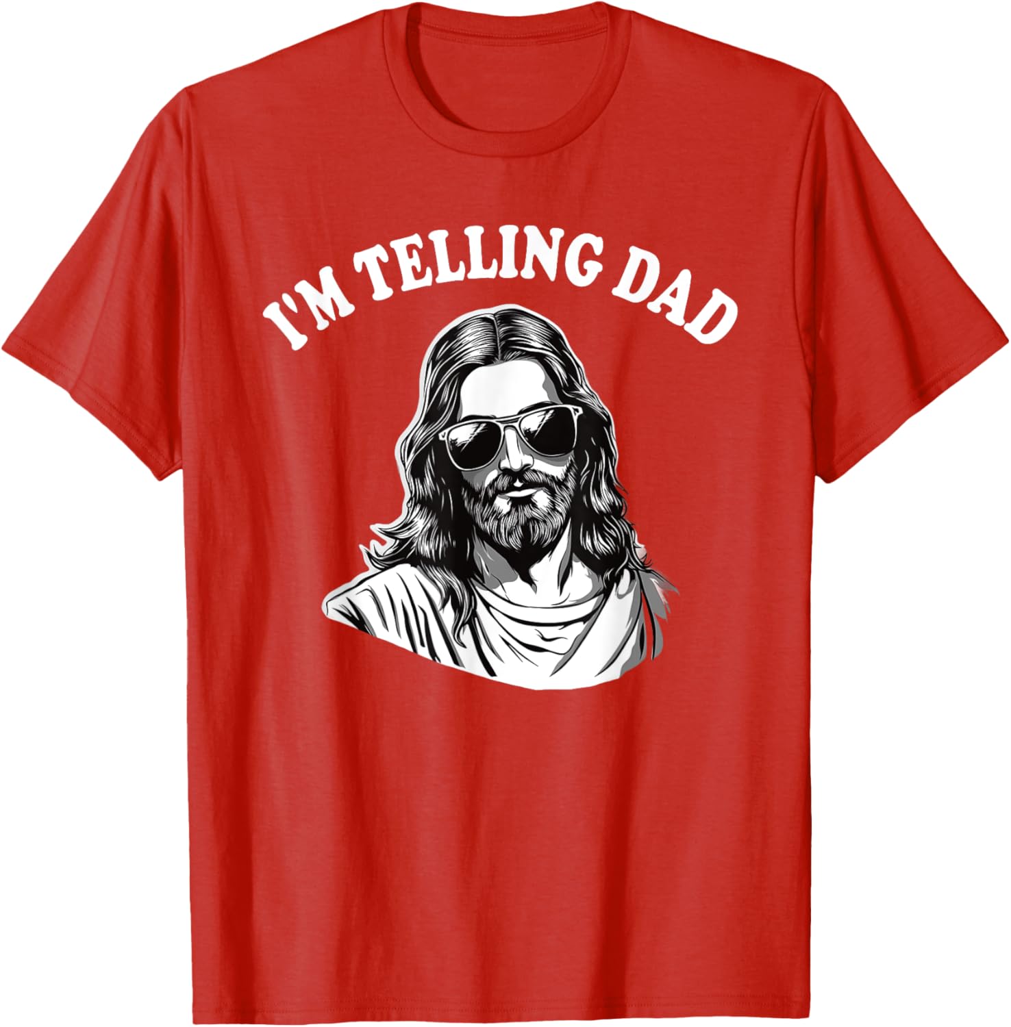 Funny Christian Jesus Meme Dad T-Shirt for Religious Humor Lovers - 13