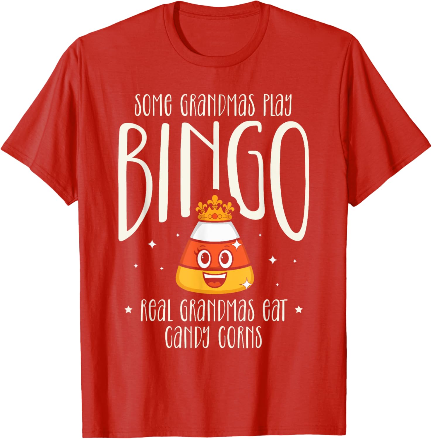 Funny Grandma Bingo T-Shirt for Candy Corn Lovers - Perfect Gift Idea - 13