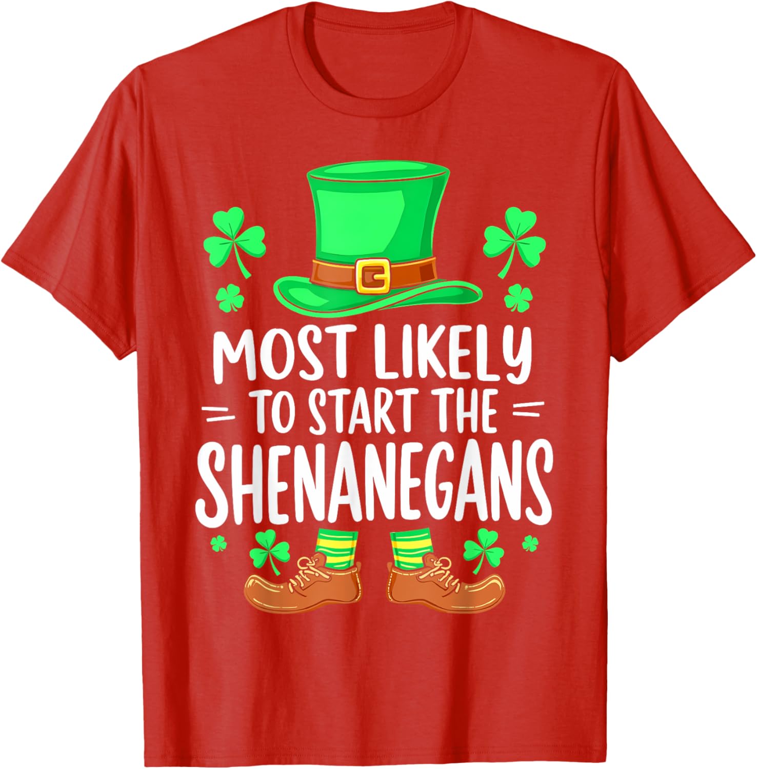 St Patricks Day Shenanigans T-Shirt for Fun Irish Celebrations - 15
