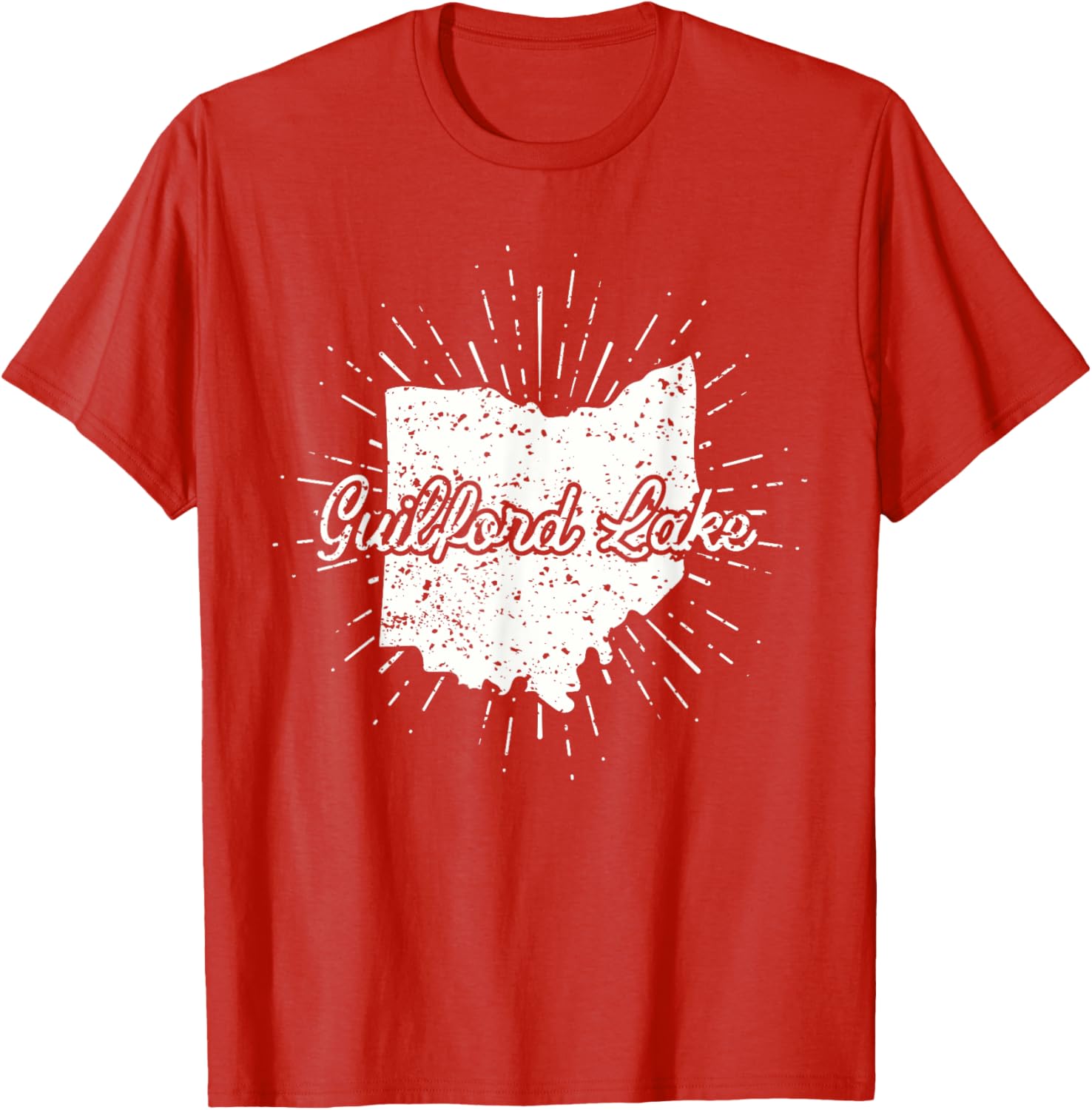 Guilford Lake Ohio T-Shirt for Comfortable Style and Outdoor Adventures - 8