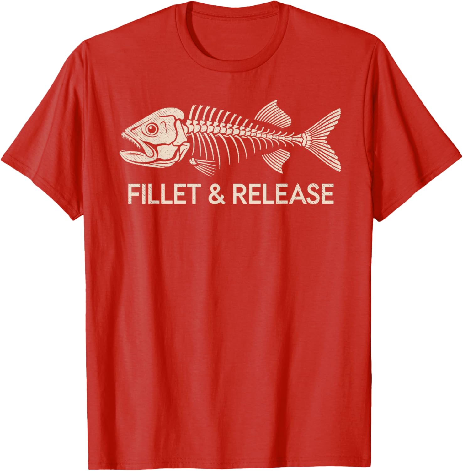 Funny Fishing T-Shirt for Anglers - Fillet and Release Humor Tee - 7