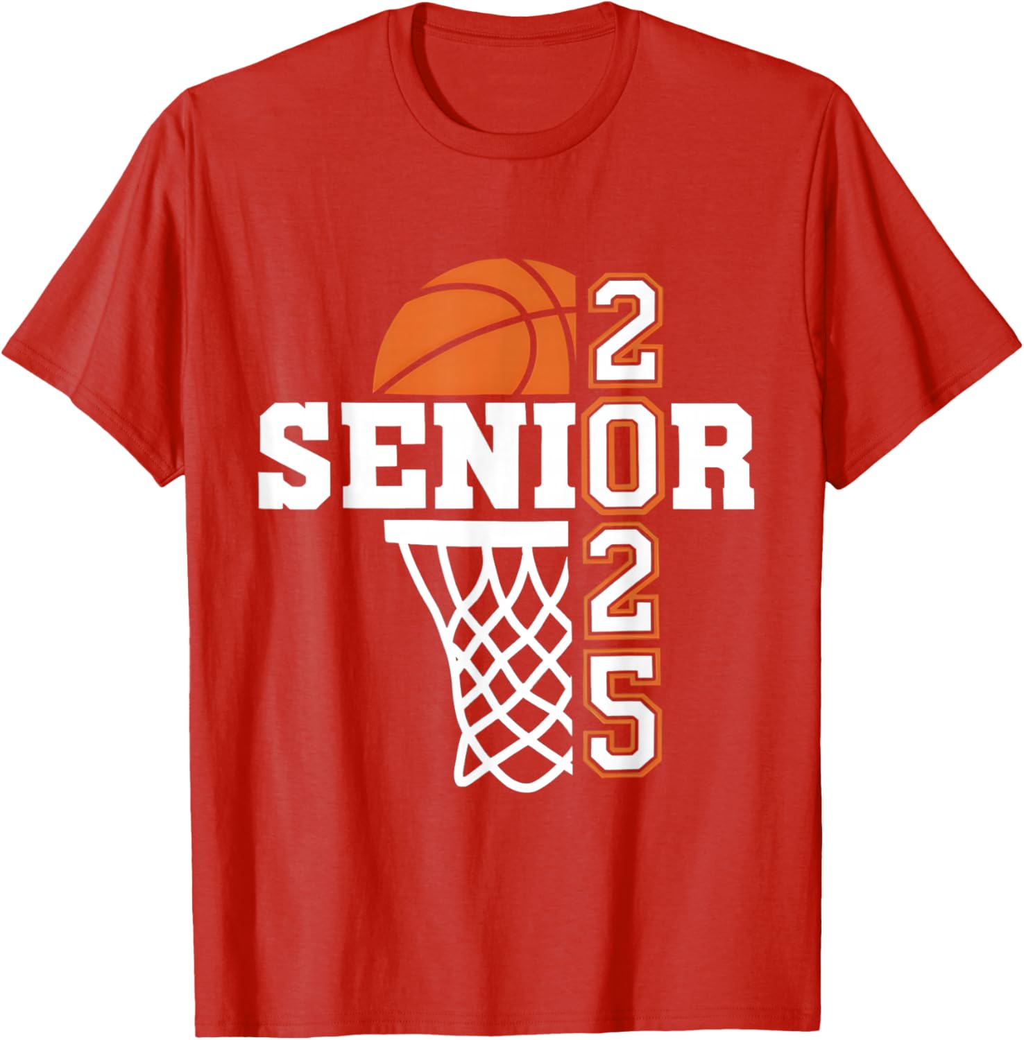 Senior Class of 2025 Basketball T-Shirt for Boys Team Spirit Apparel - 15