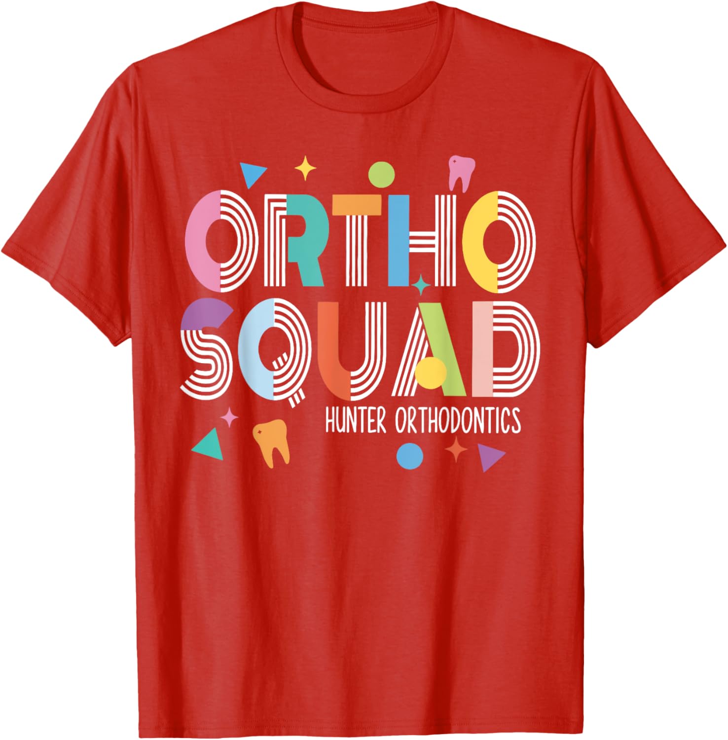 Ortho Squad Orthodontic Assistant T-Shirt for Dental Professionals - 5