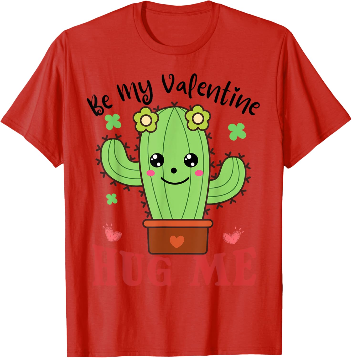 Funny Cactus Valentine's Day T-Shirt for Loving Couples - 17