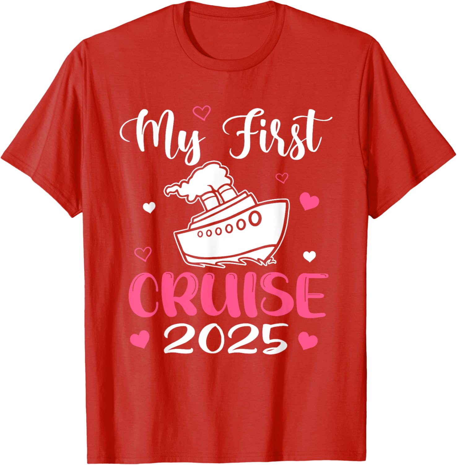 My First Cruise 2025 Family Vacation T-Shirt for Fun Adventures - 7