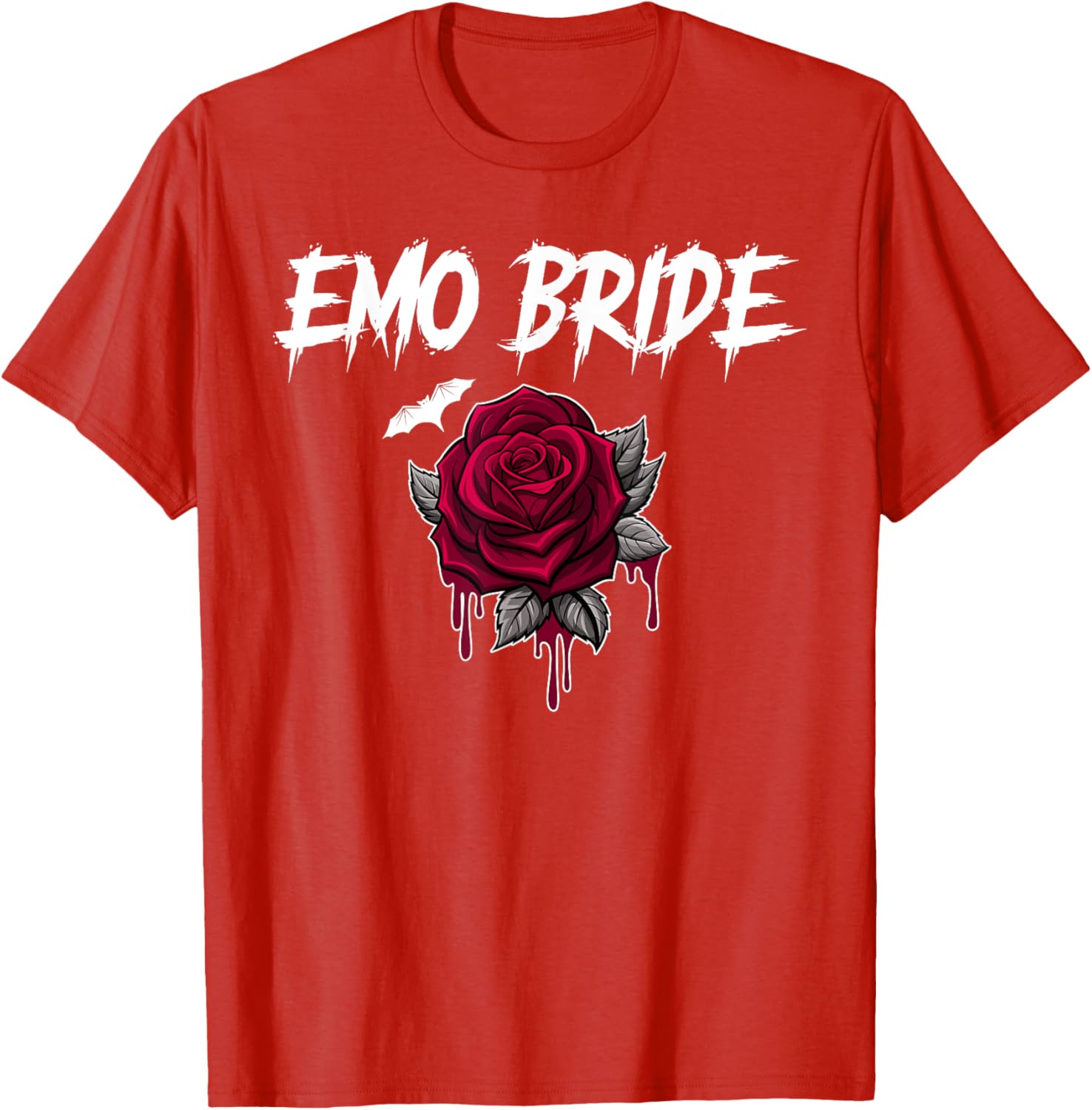 Gothic Bachelorette Matching T-Shirt for Emo Brides Future Mrs Design - 22
